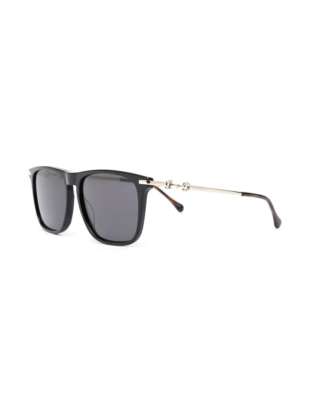 tinted D-frame sunglasses - 2