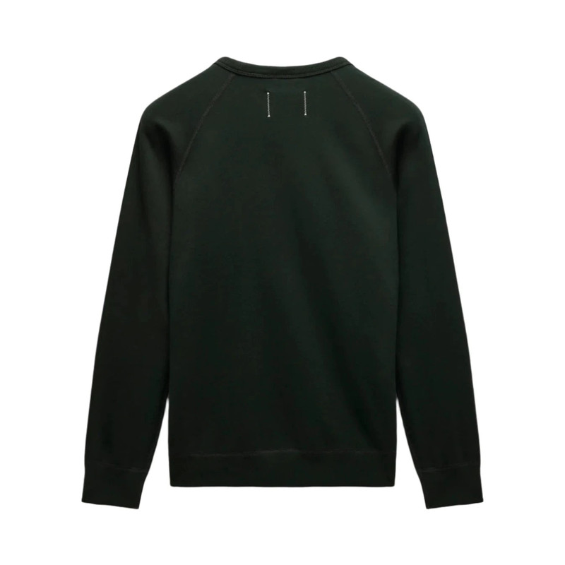Reigning Champ Midweight Terry Slim Crewneck Petrol outlook