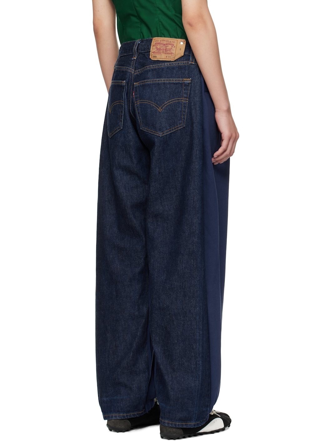 Blue Overjogging Jeans - 3