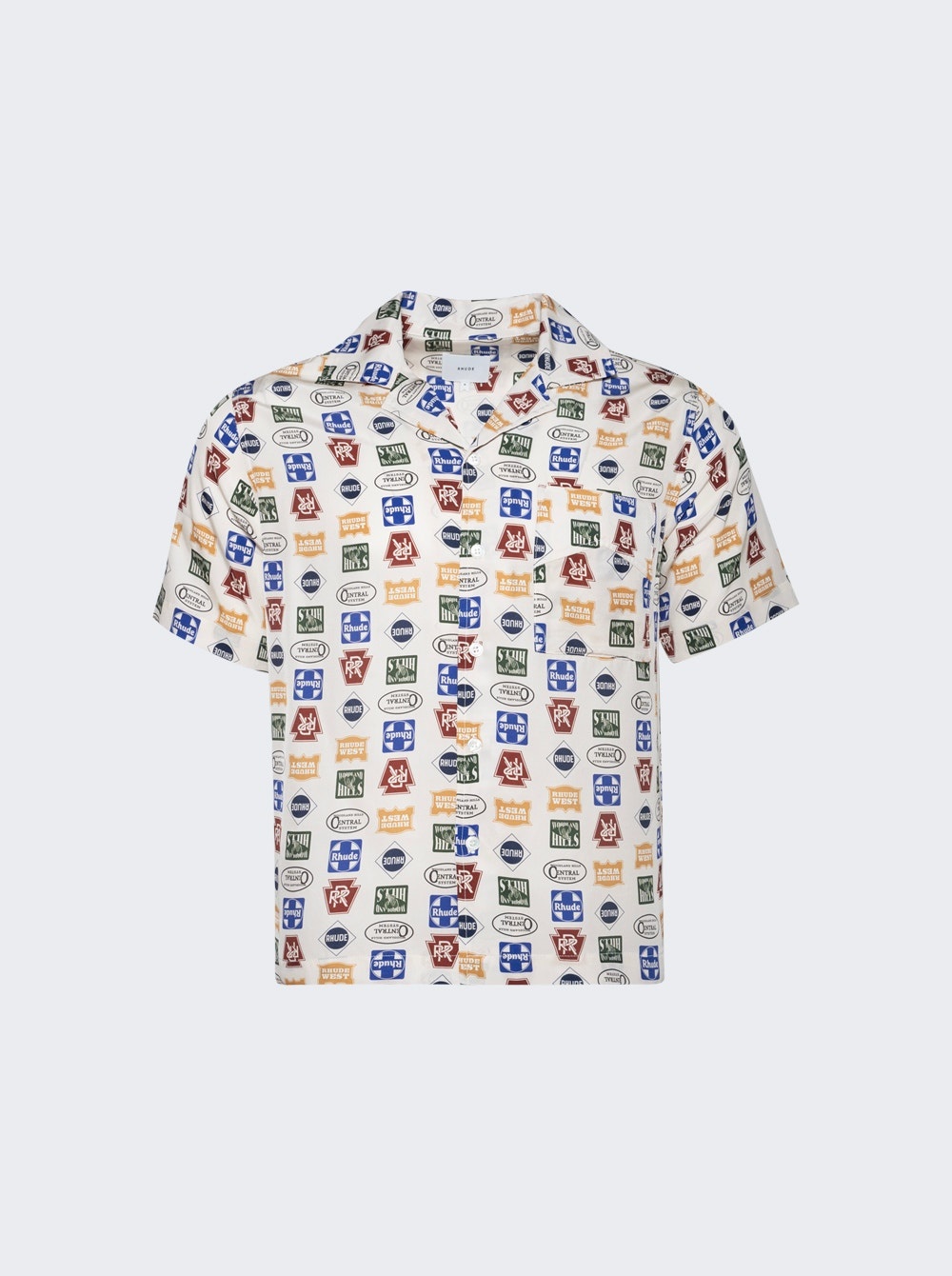 Trucker Print Shirt Multicolor - 1