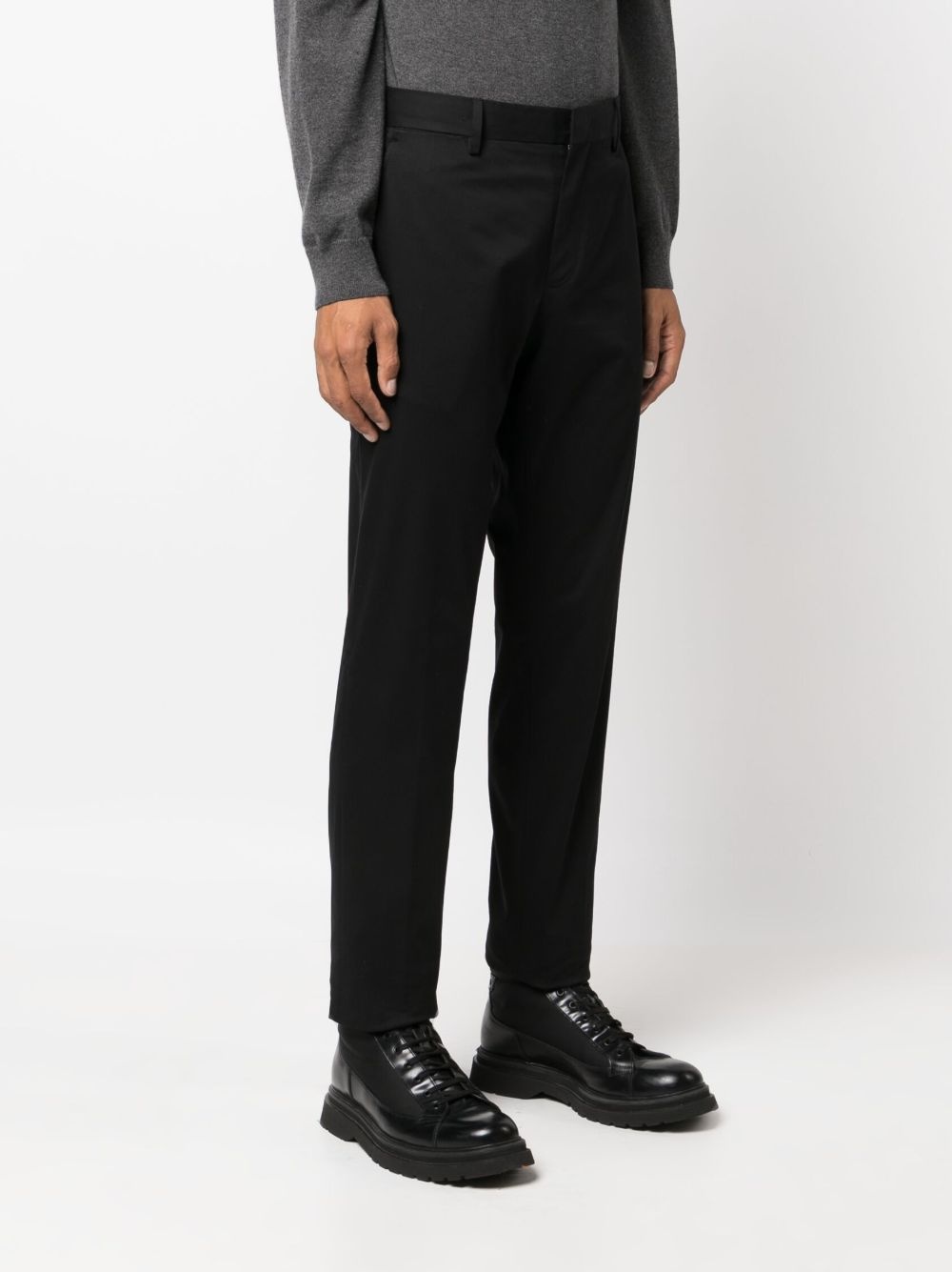 four-pocket cotton chinos - 3