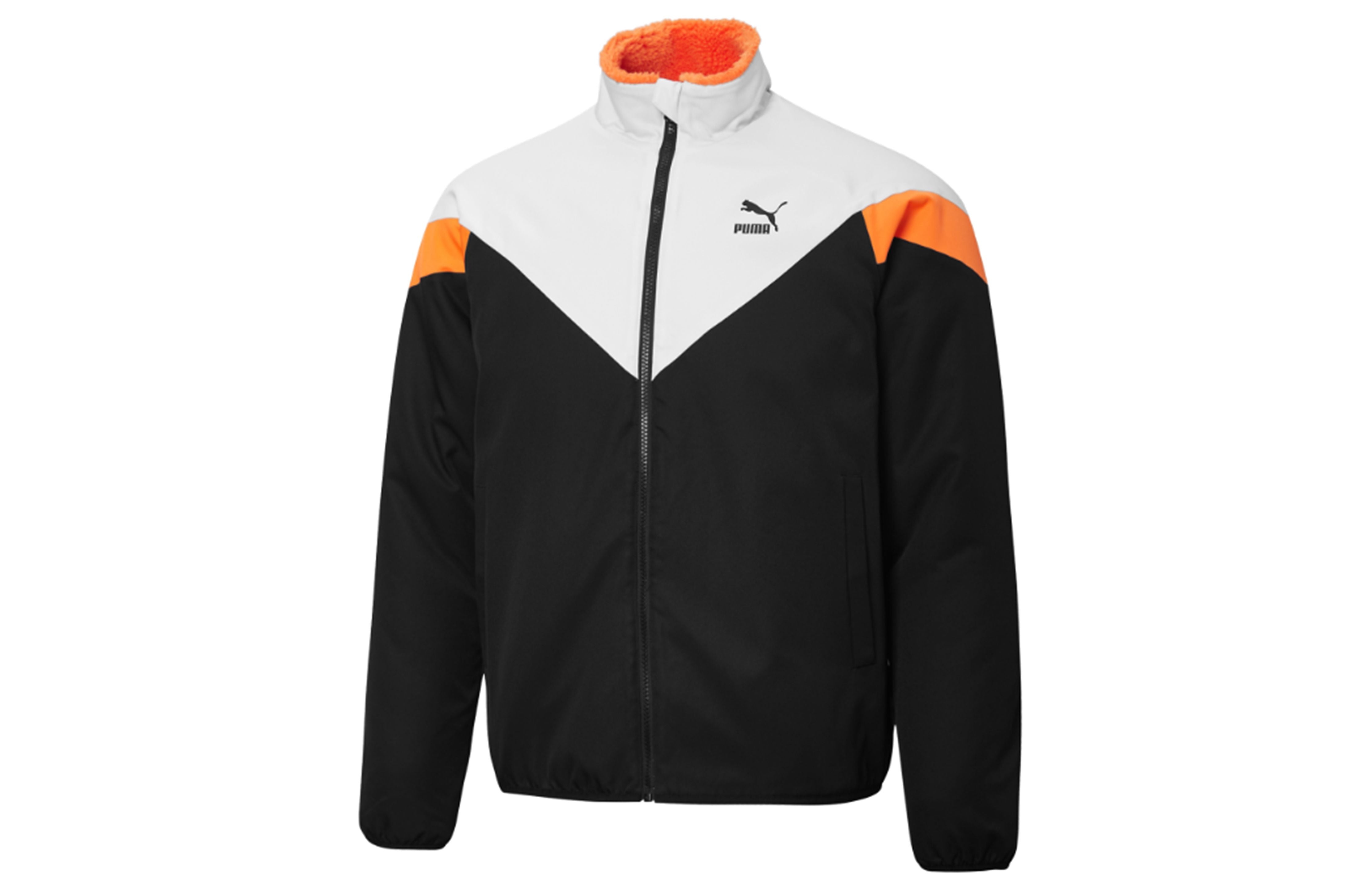 PUMA Iconic MCS Reversible Track Jacket 'Orange Black White' 530028-51 - 3