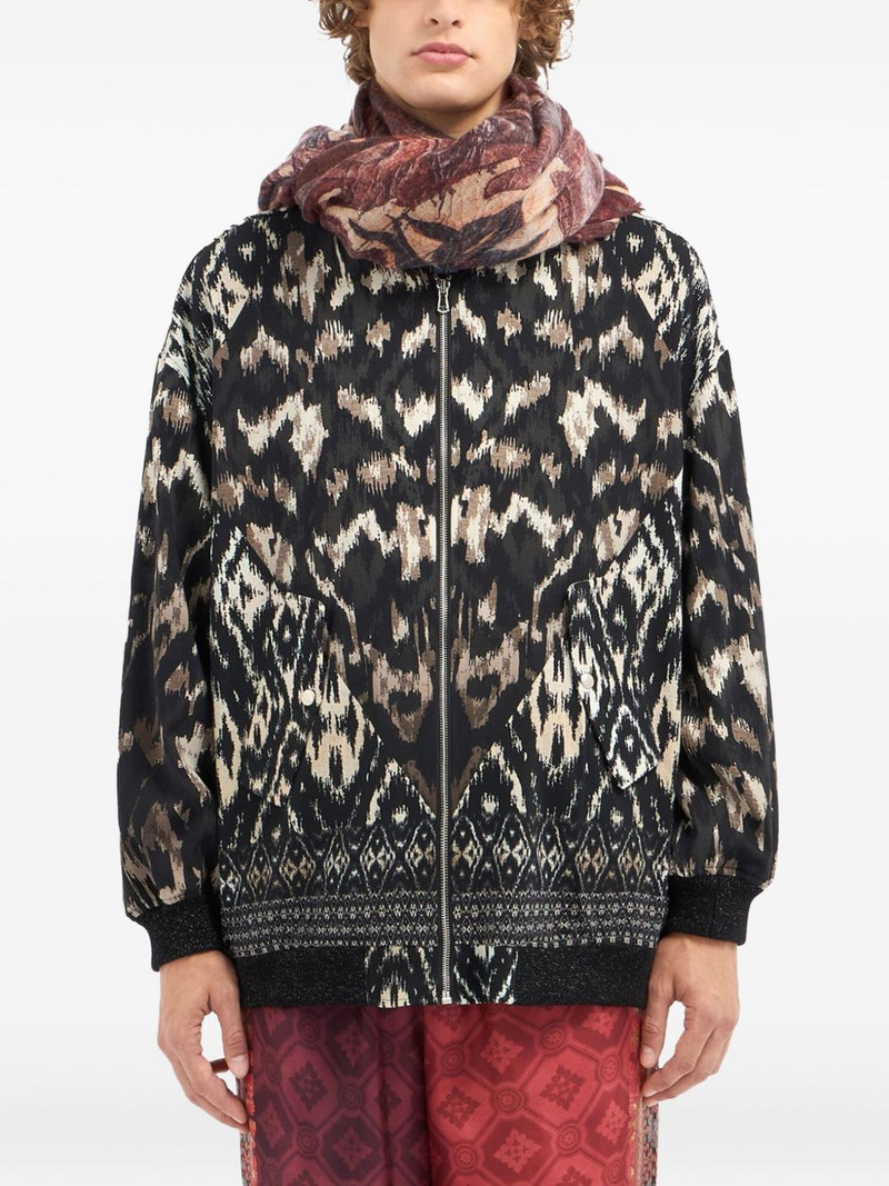 Pierre-Louis Mascia floral-print scarf outlook