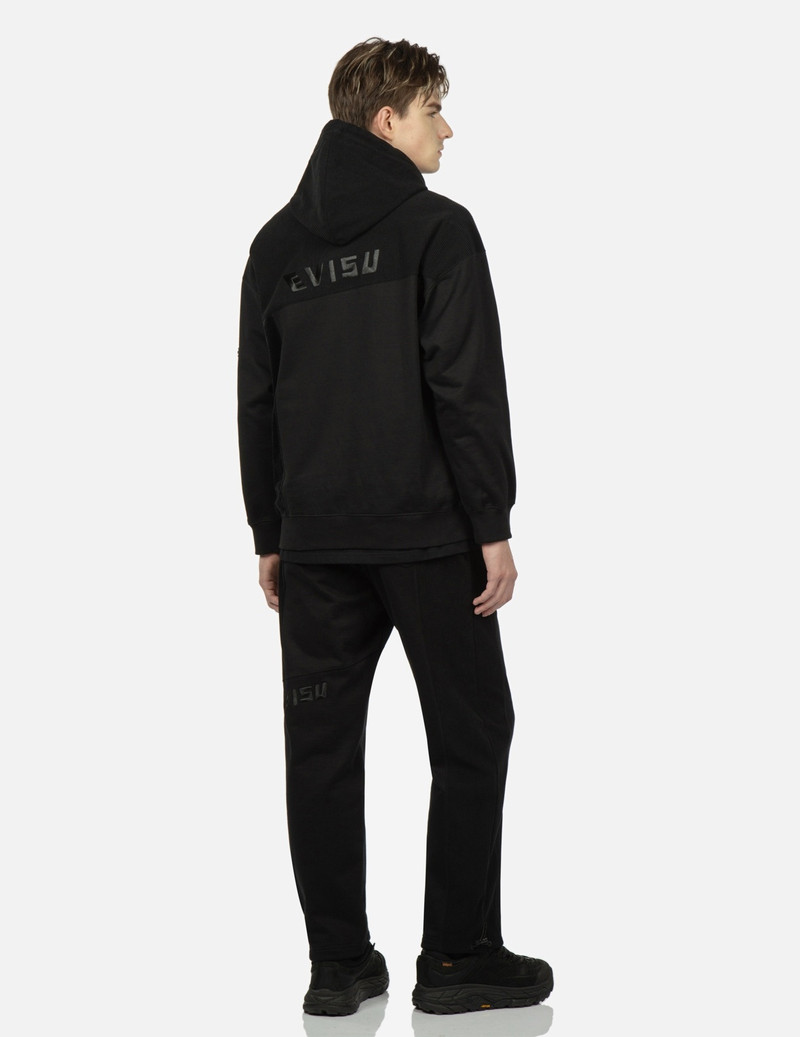 SEAGULL APPLIQUÉ PATCHWORK HOODED SWEATSHIRT 4