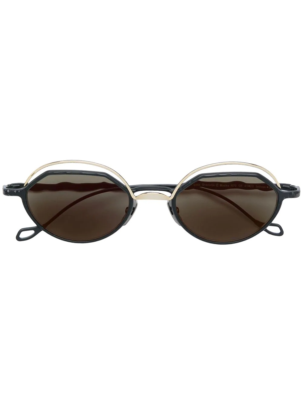 square tinted sunglasses - 1