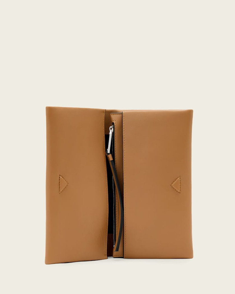 HARLUNA LEATHER CLUTCH BAG 5