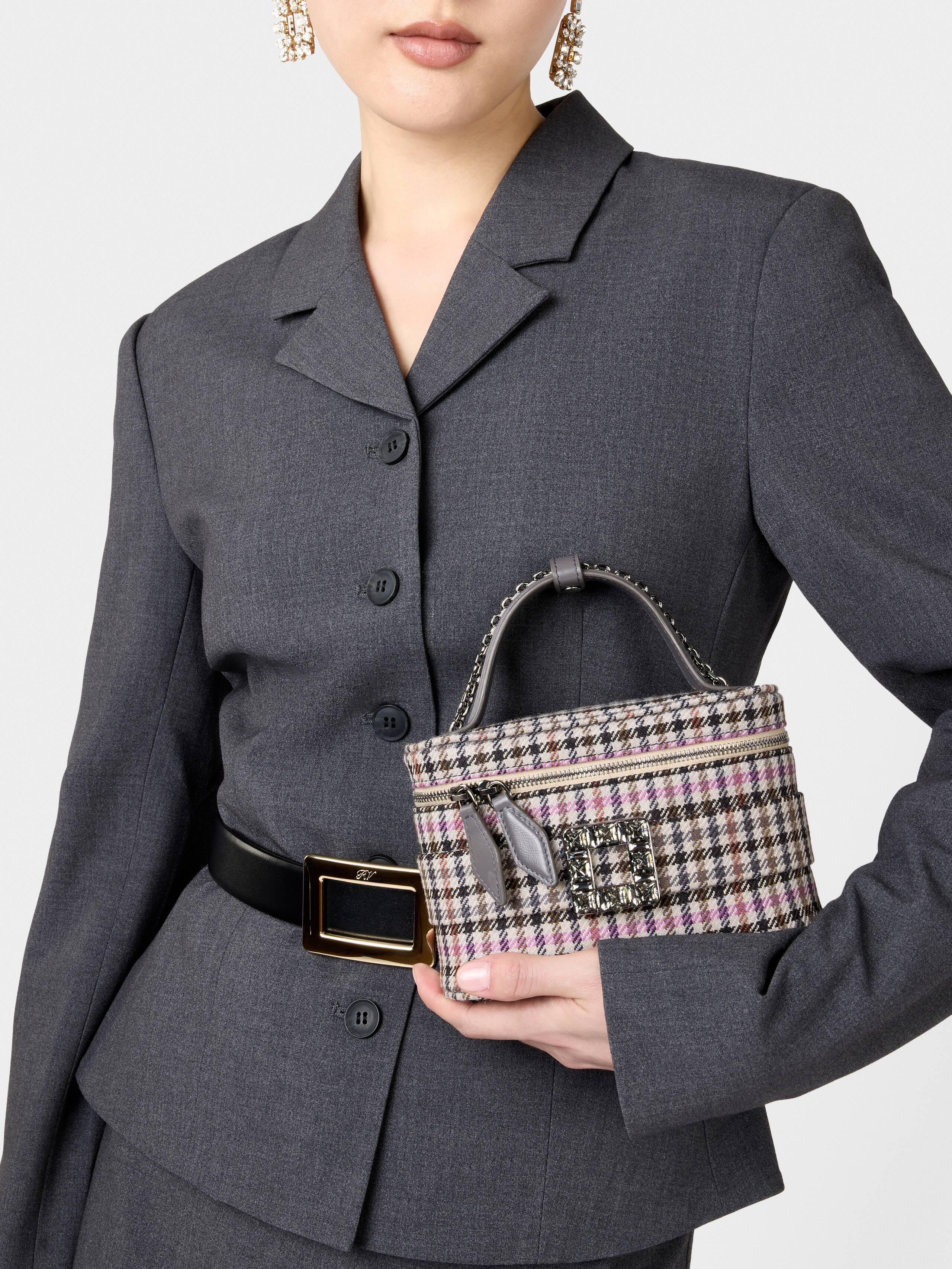 Vanity Très Vivier Micro Bag in fabric - 10