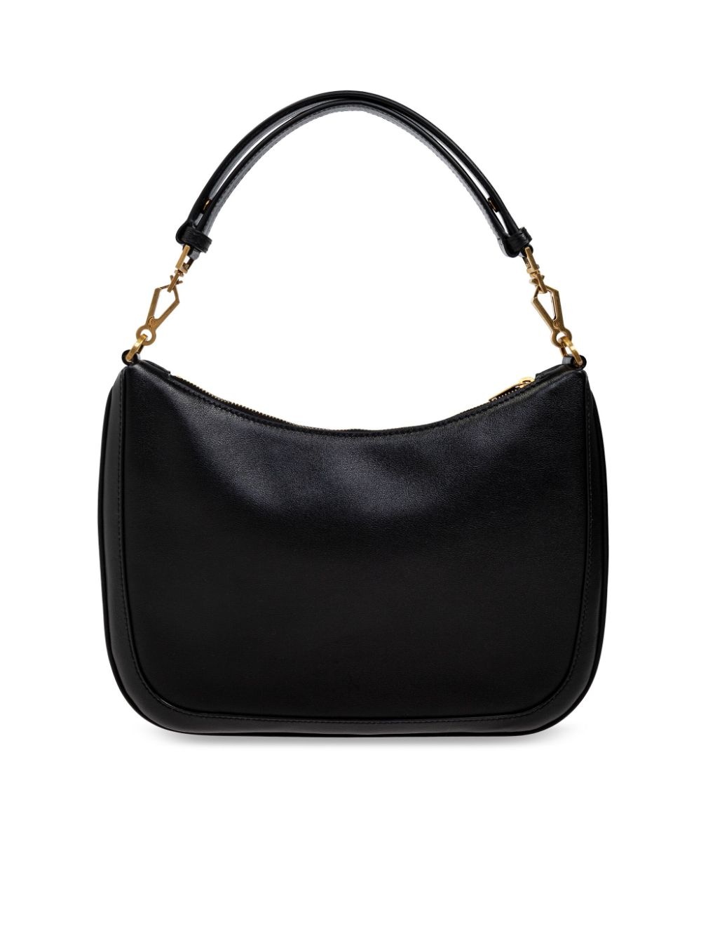 logo-plaque leather tote bag - 3
