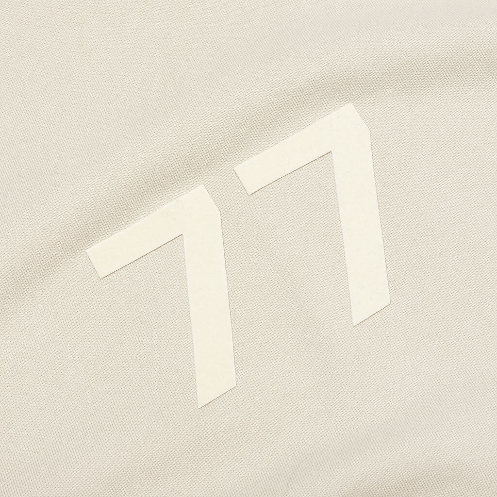 FEAR OF GOD ESSENTIALS WOMEN'S 3/4 SLEEVE HOODIE - WHEAT - 4