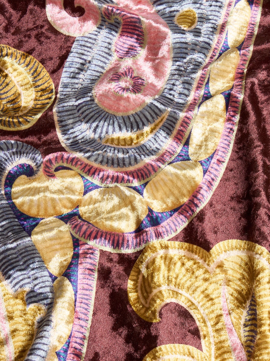 Tシャツ・カットソー Etro Fitted Top In Multicolored Printed Chenille Etro Fitted Top In Multicolored Printed Chenille | THE LIST