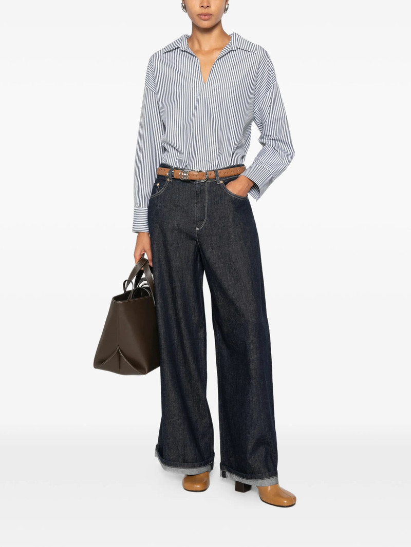 'S Max Mara 's Max Mara Wide-leg Turn-up Jeans outlook