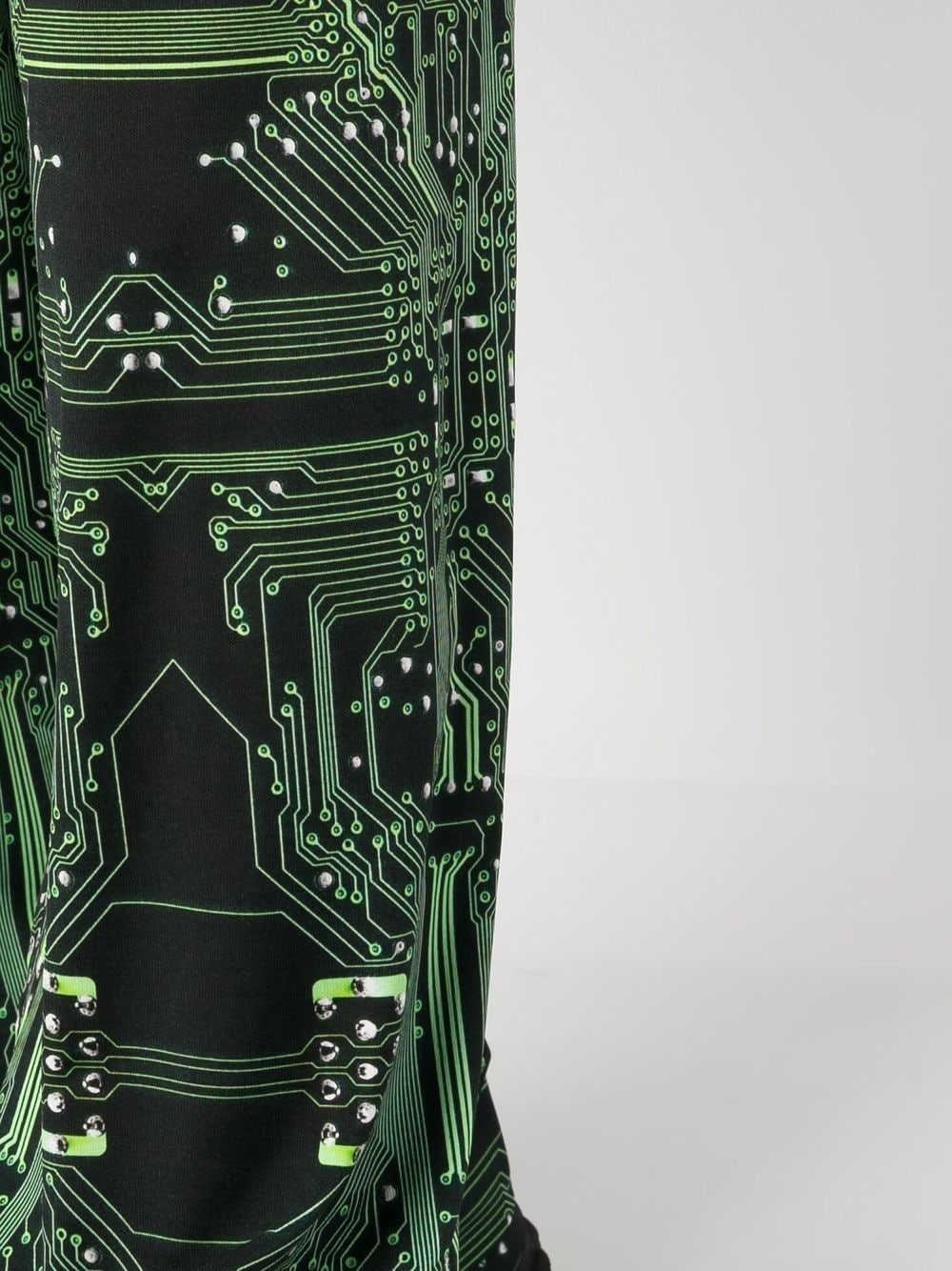 Cyber Fluid wide-leg trousers - 5