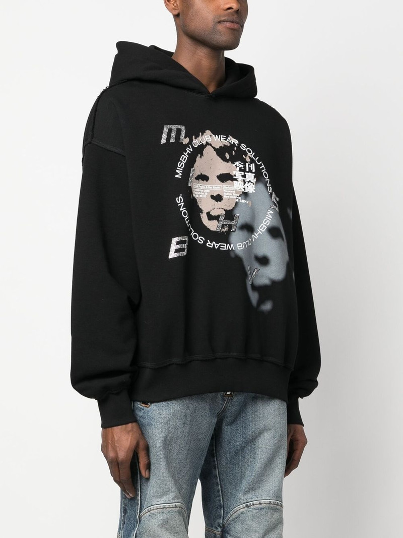 graphic-print hoodie 3