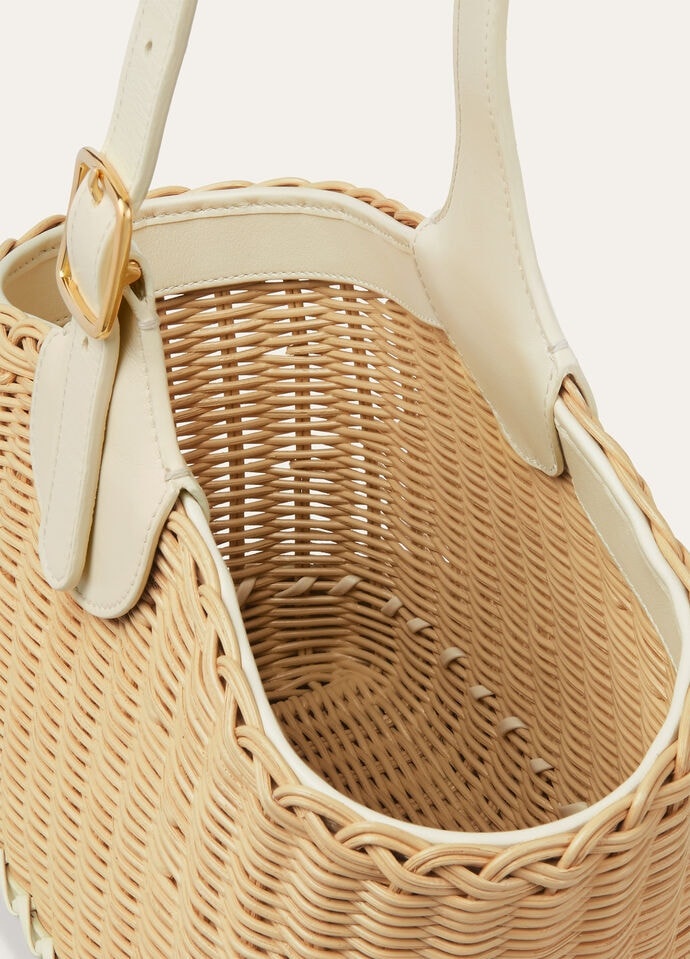 Bobbin Bucket bag wicker - 4