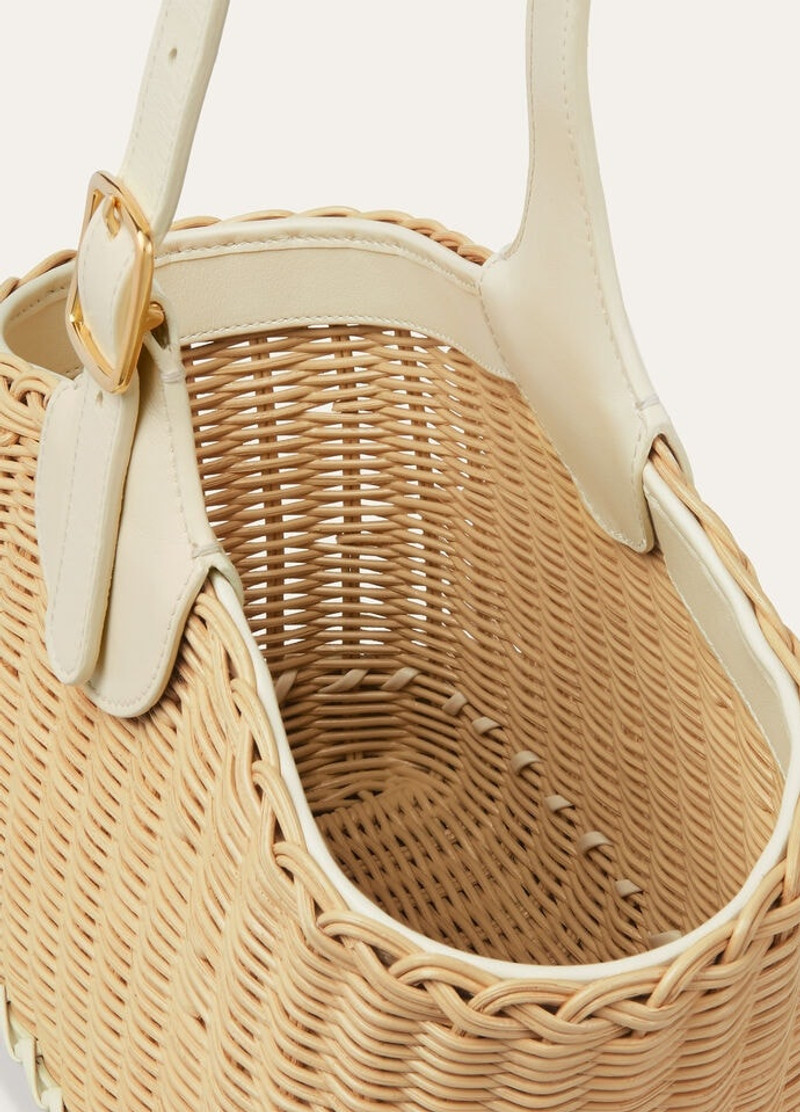 Bobbin Bucket bag wicker 4