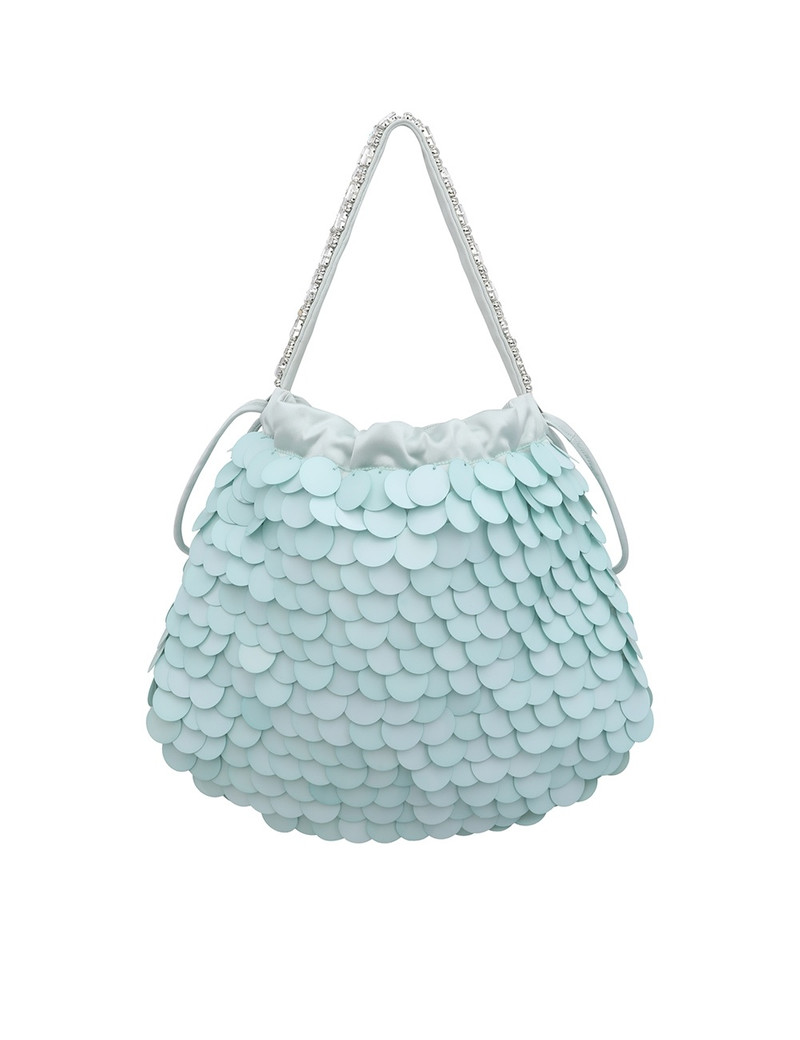 SEQUIN EMBROIDERED POUCH 1