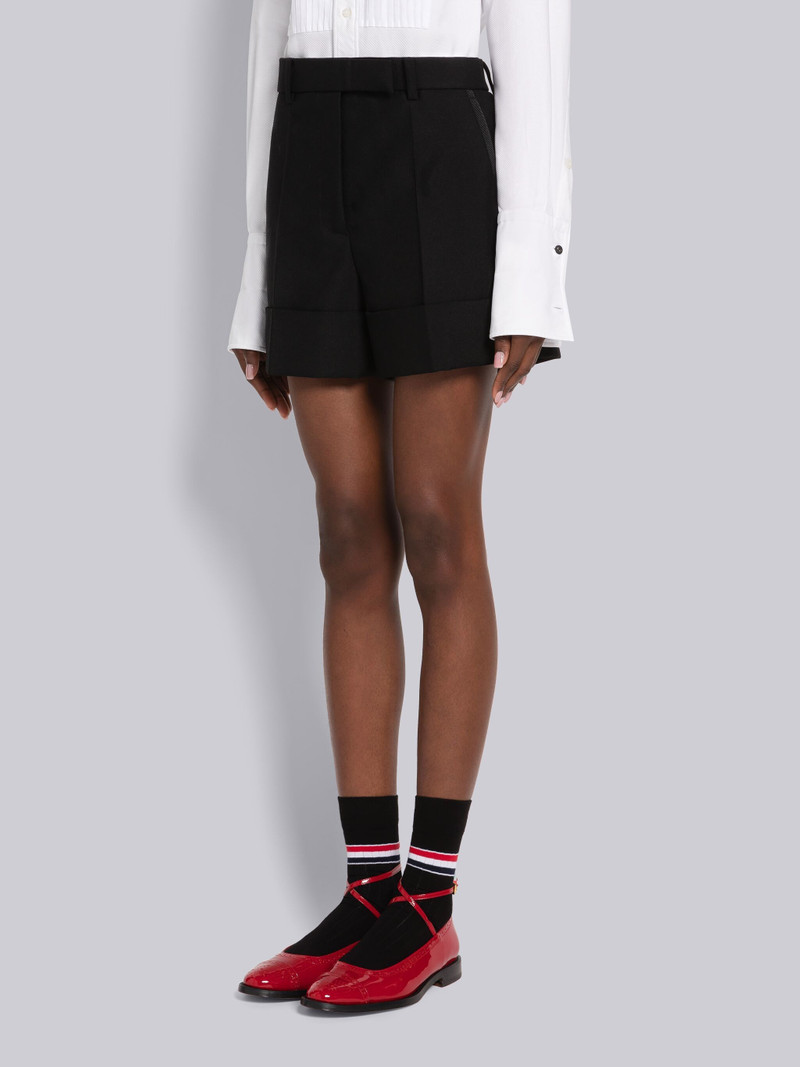 Thom Browne 3-Ply Mohair Beltloop Sack Short outlook