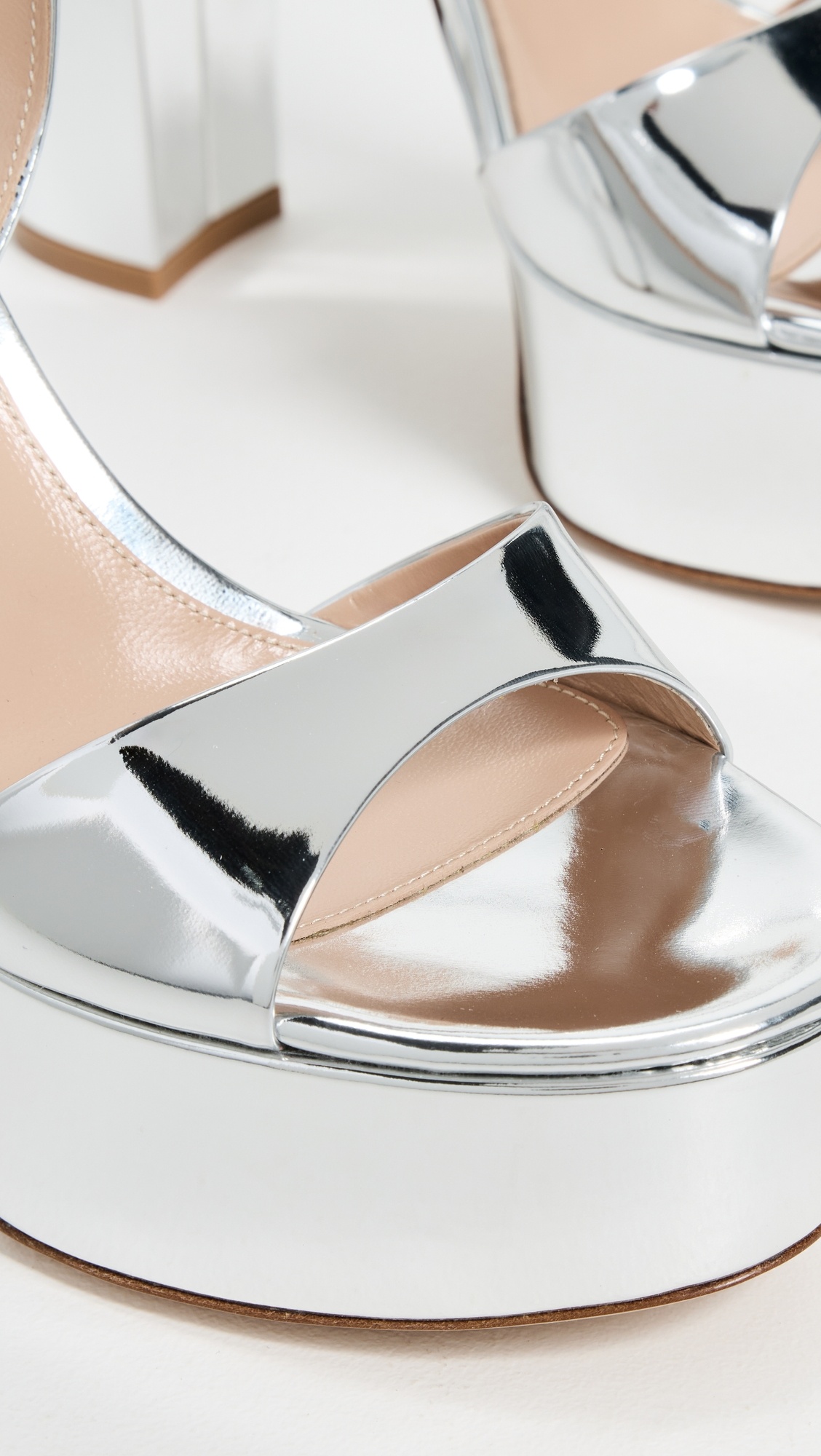 Marlena Metallic Heels - 5
