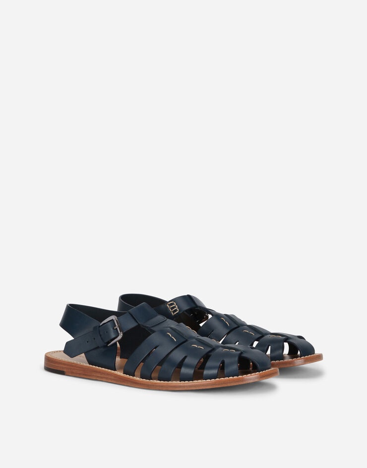 Calfskin pantheon gladiator sandals - 2