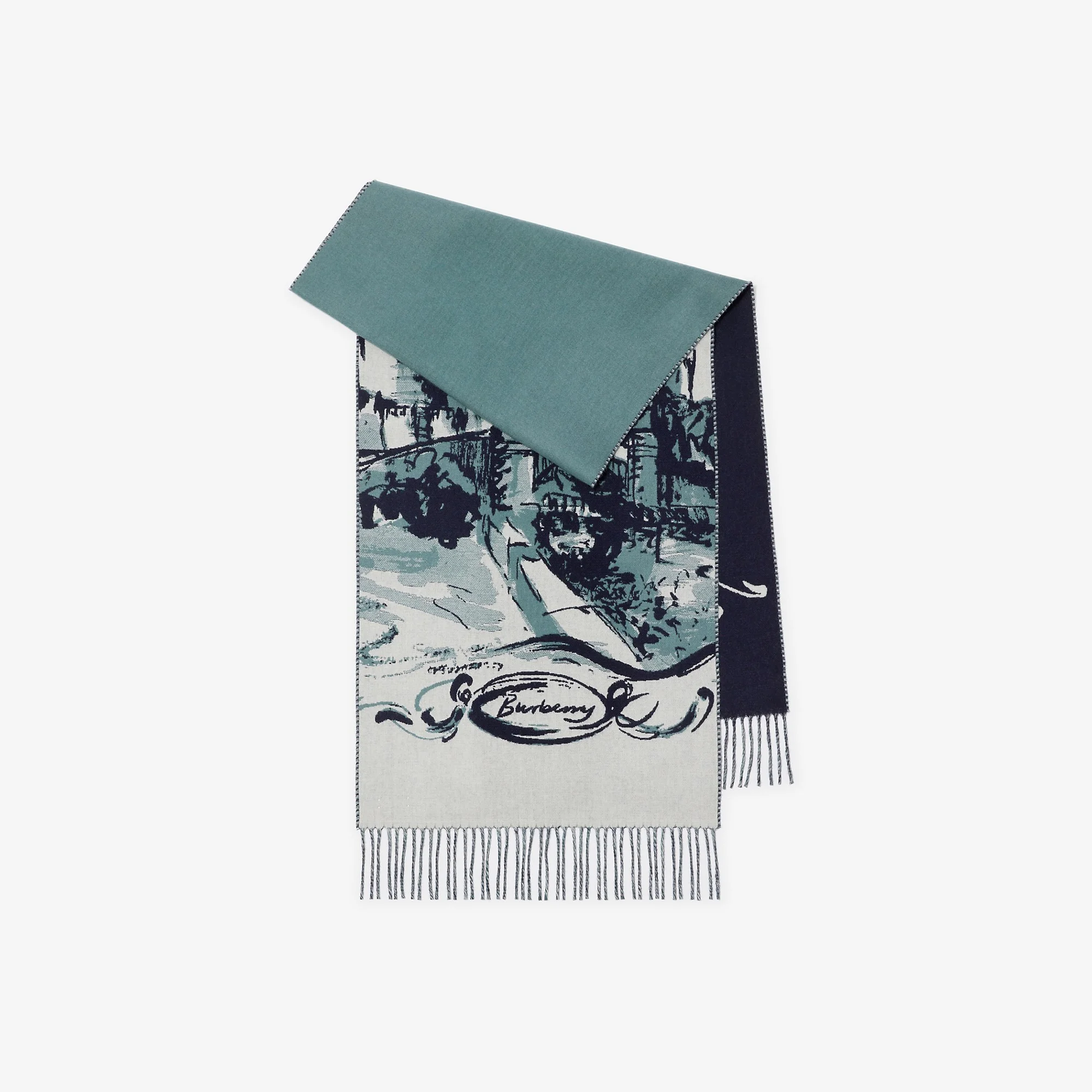 Castle Cashmere Scarf - 1