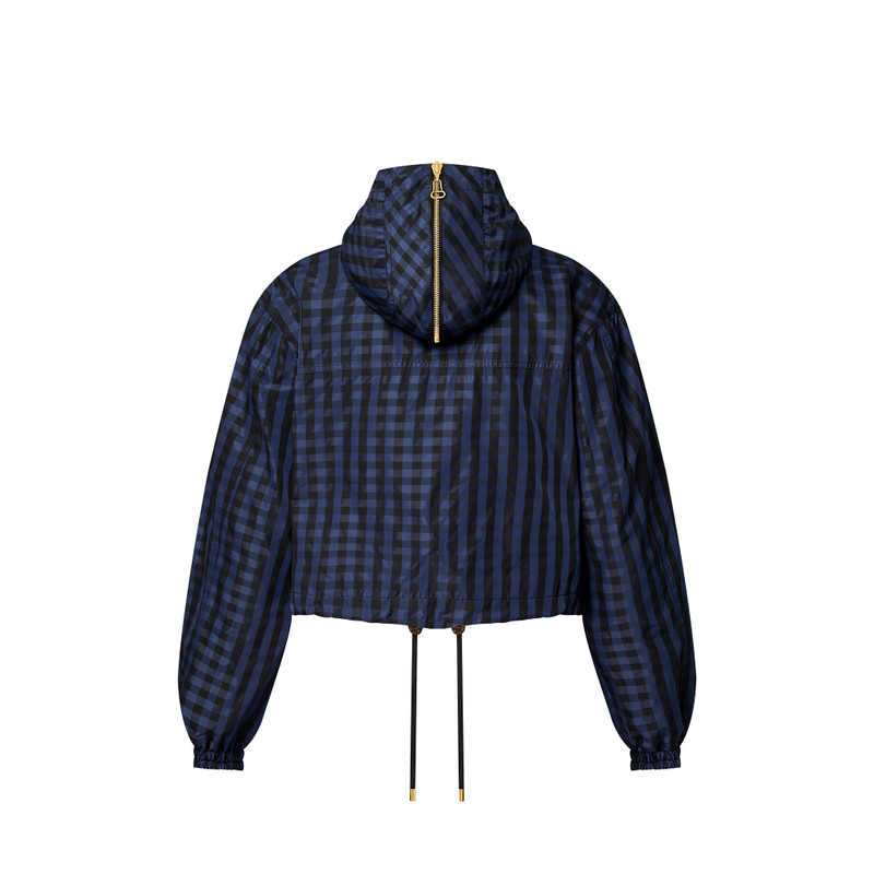 Louis Vuitton Hooded Check Jacket outlook