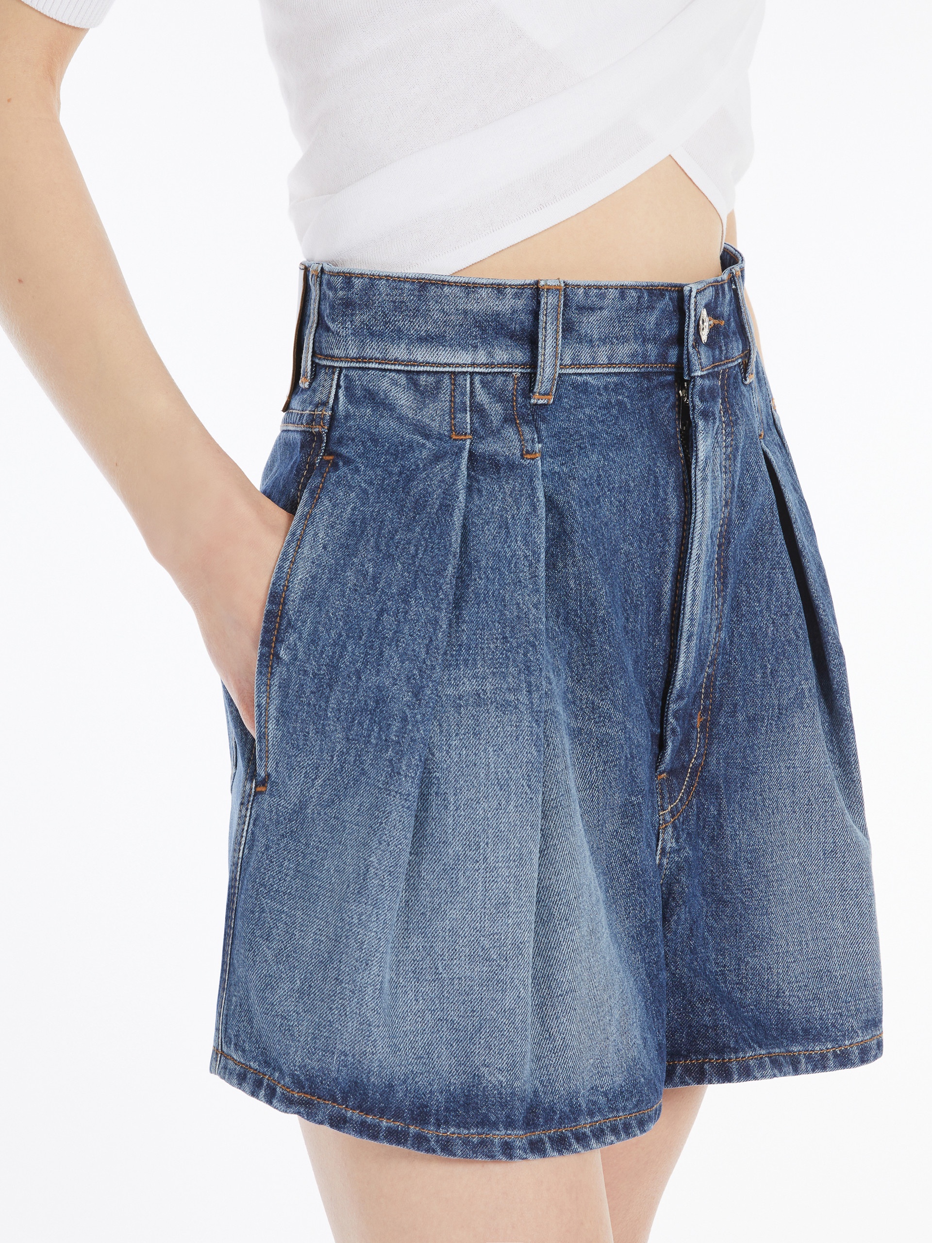 GHIRBA Oversized denim shorts - 5