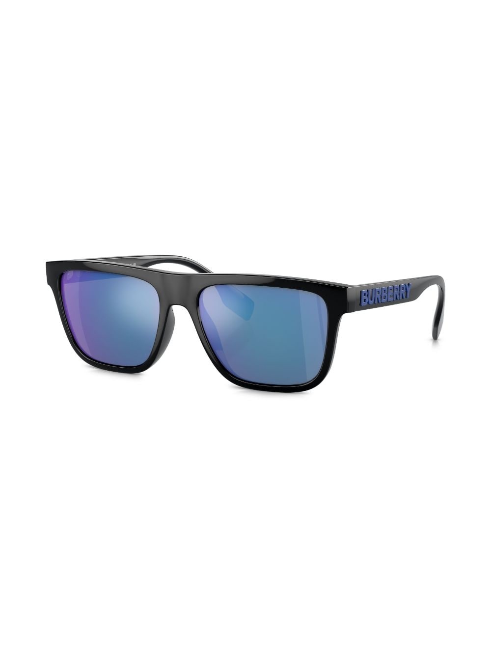 logo-print square-frame sunglasses - 2