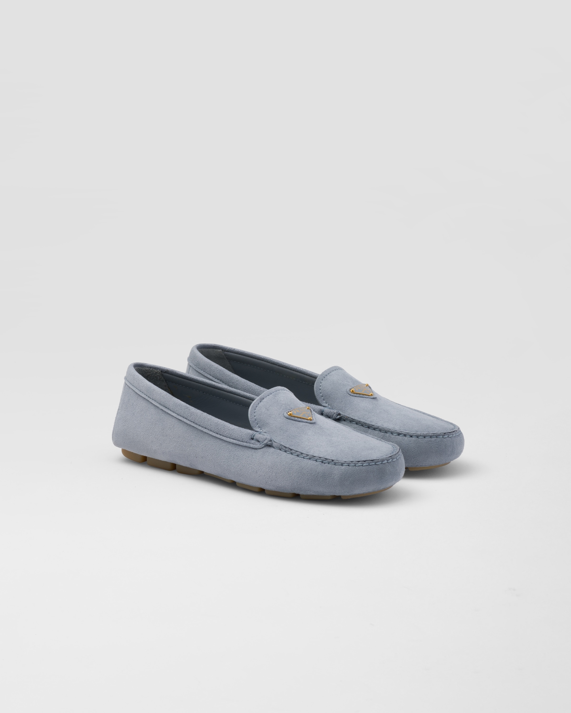 Suede driving loafers - 1
