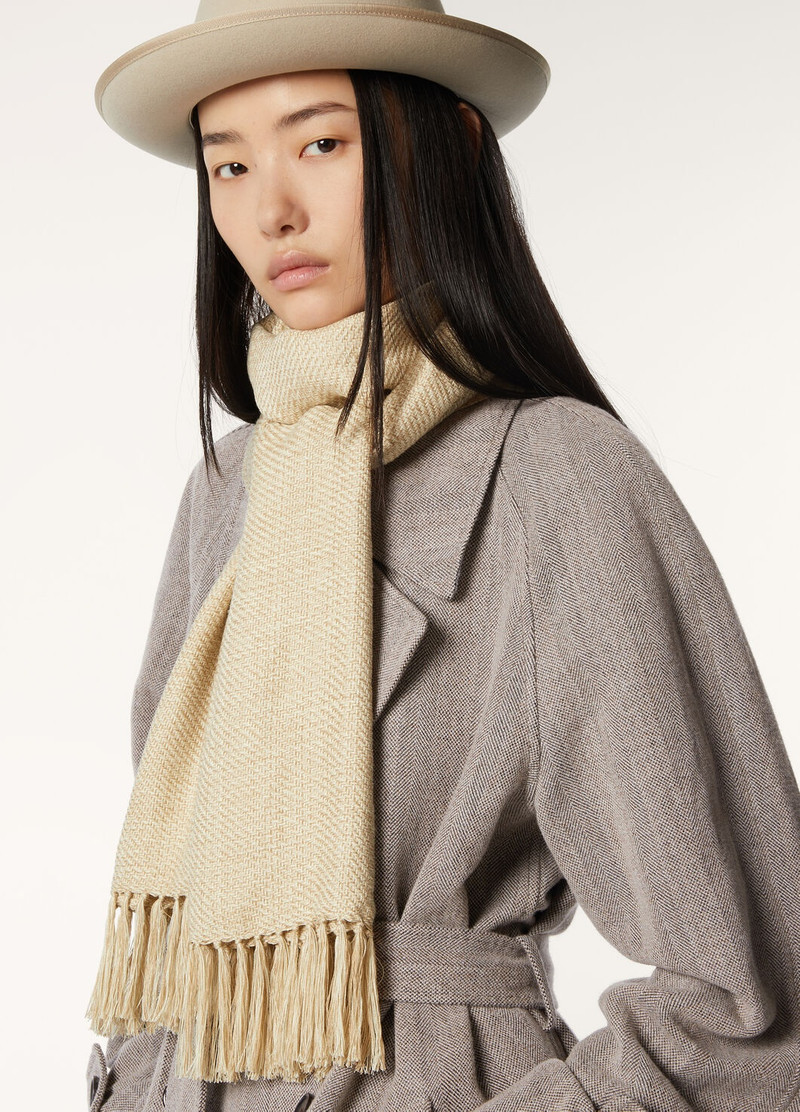 Loro Piana Natte Tweed Scarf outlook