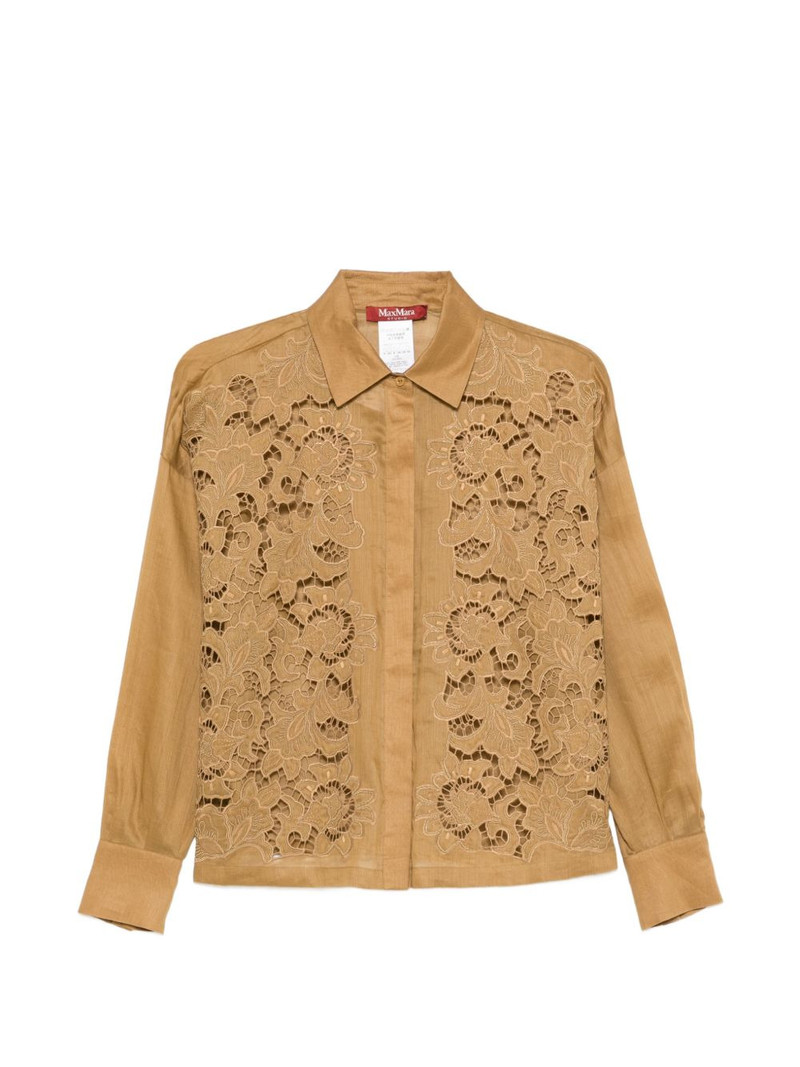 Cali floral-embroidery shirt 1