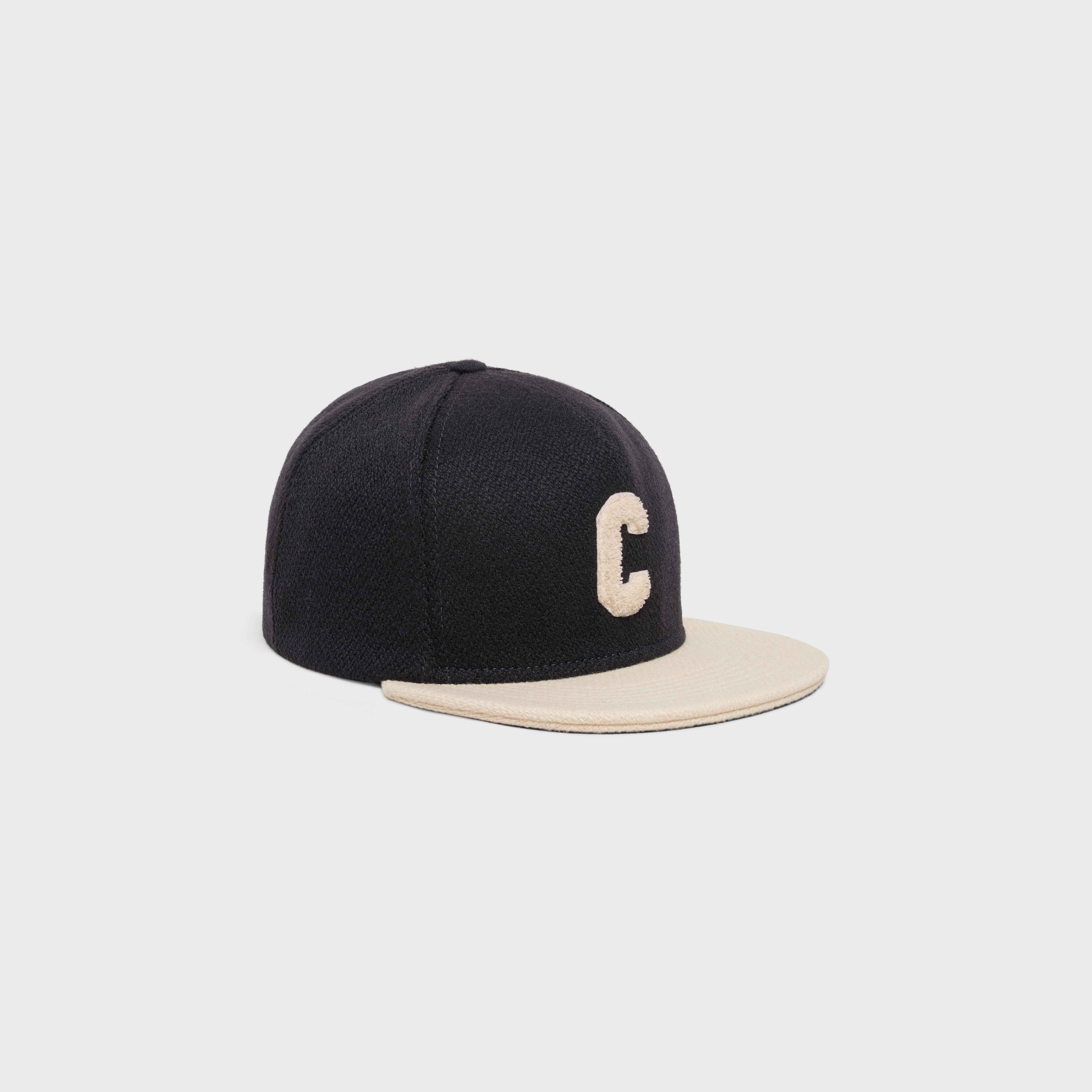 INITIAL SNAPBACK CAP IN WOOL - 1