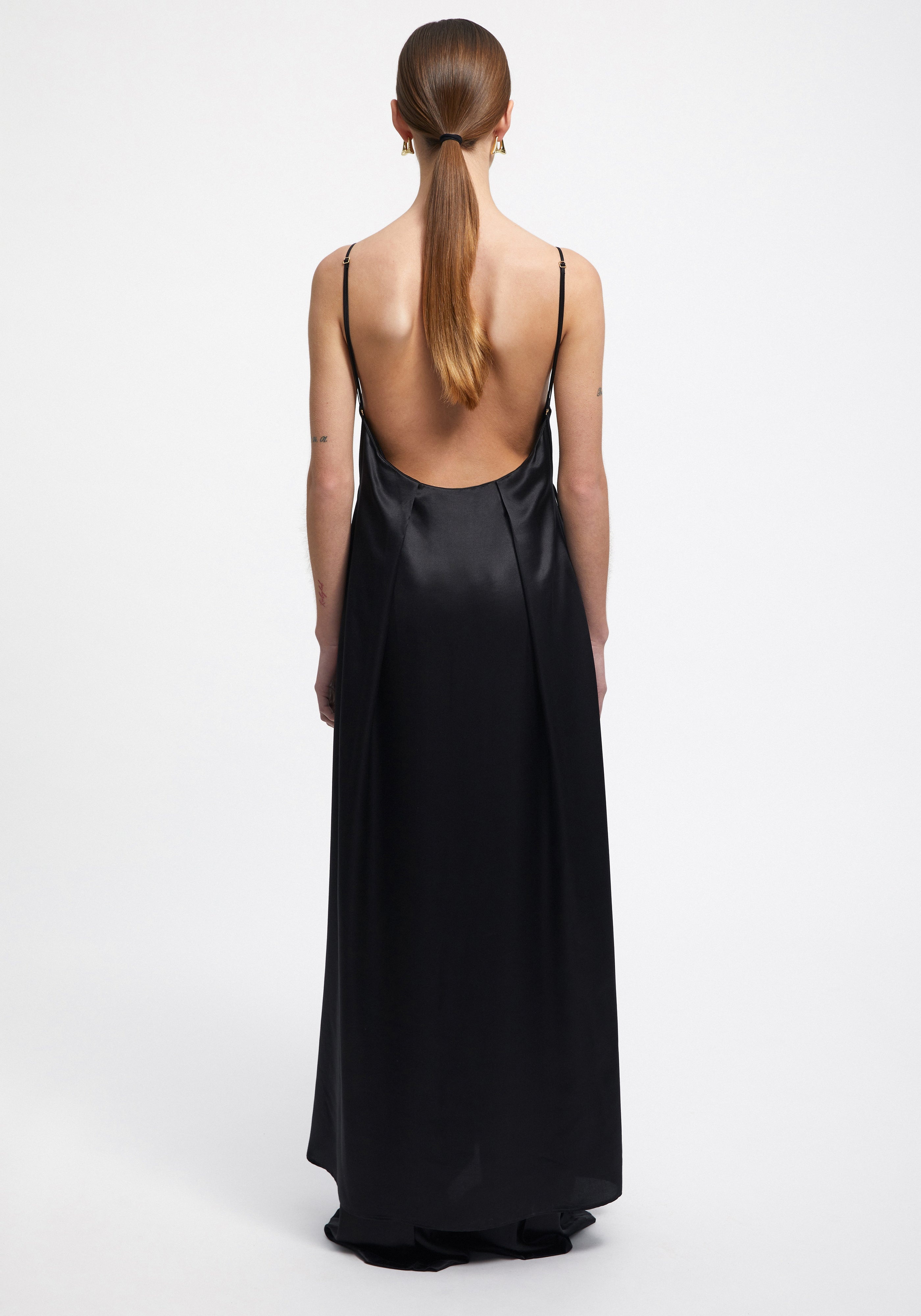 FELICITA
Satin A-line maxi dress - 5