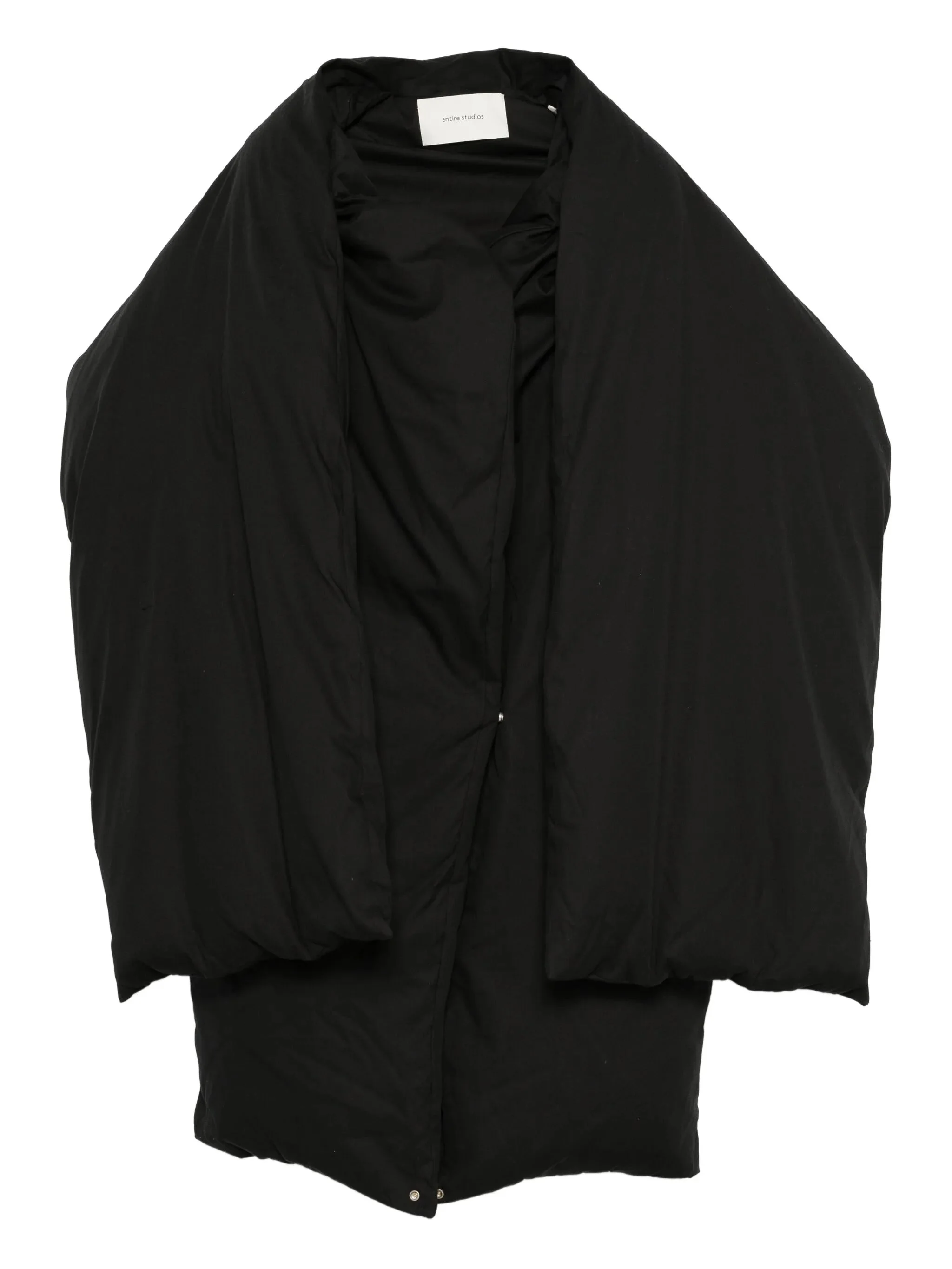 Doona scarf-detail padded coat - 1