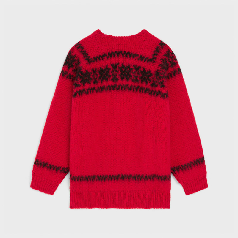CELINE BOXY SWEATER IN BRUSHED WOOL outlook