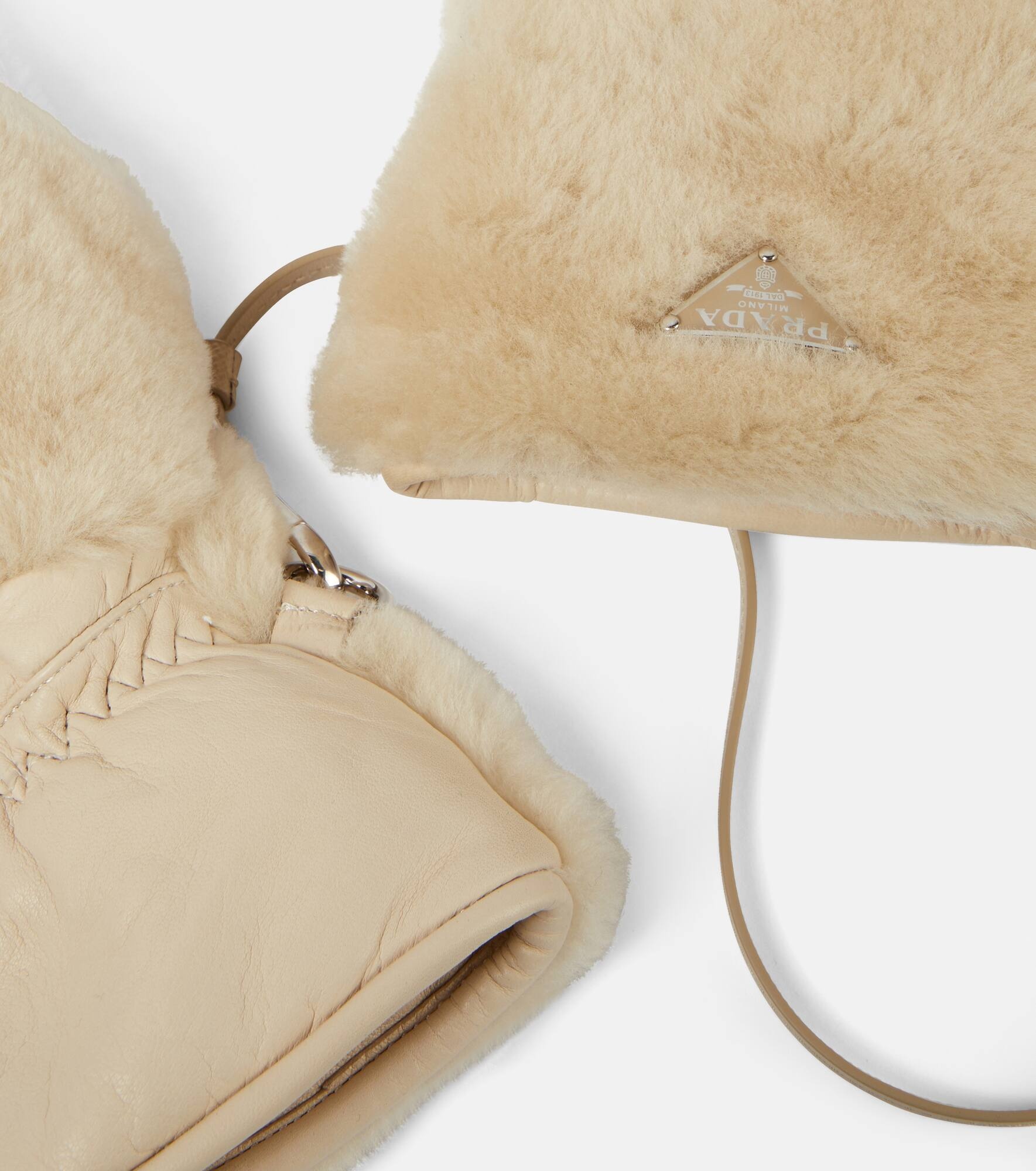 Shearling gloves - 2