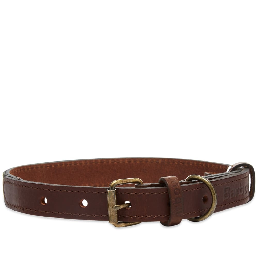 Barbour Wax & Leather Dog Collar - 1