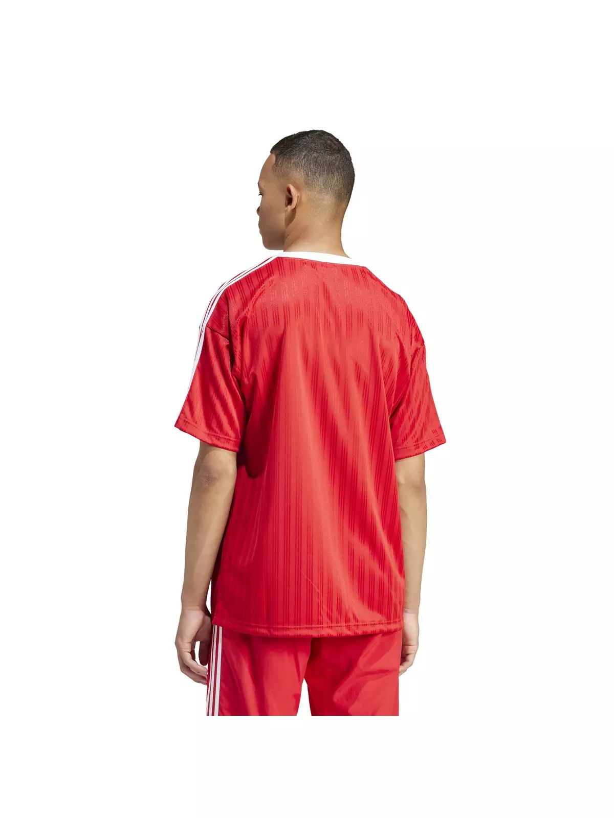Men's Adicolor Poly Tee - Red - 2