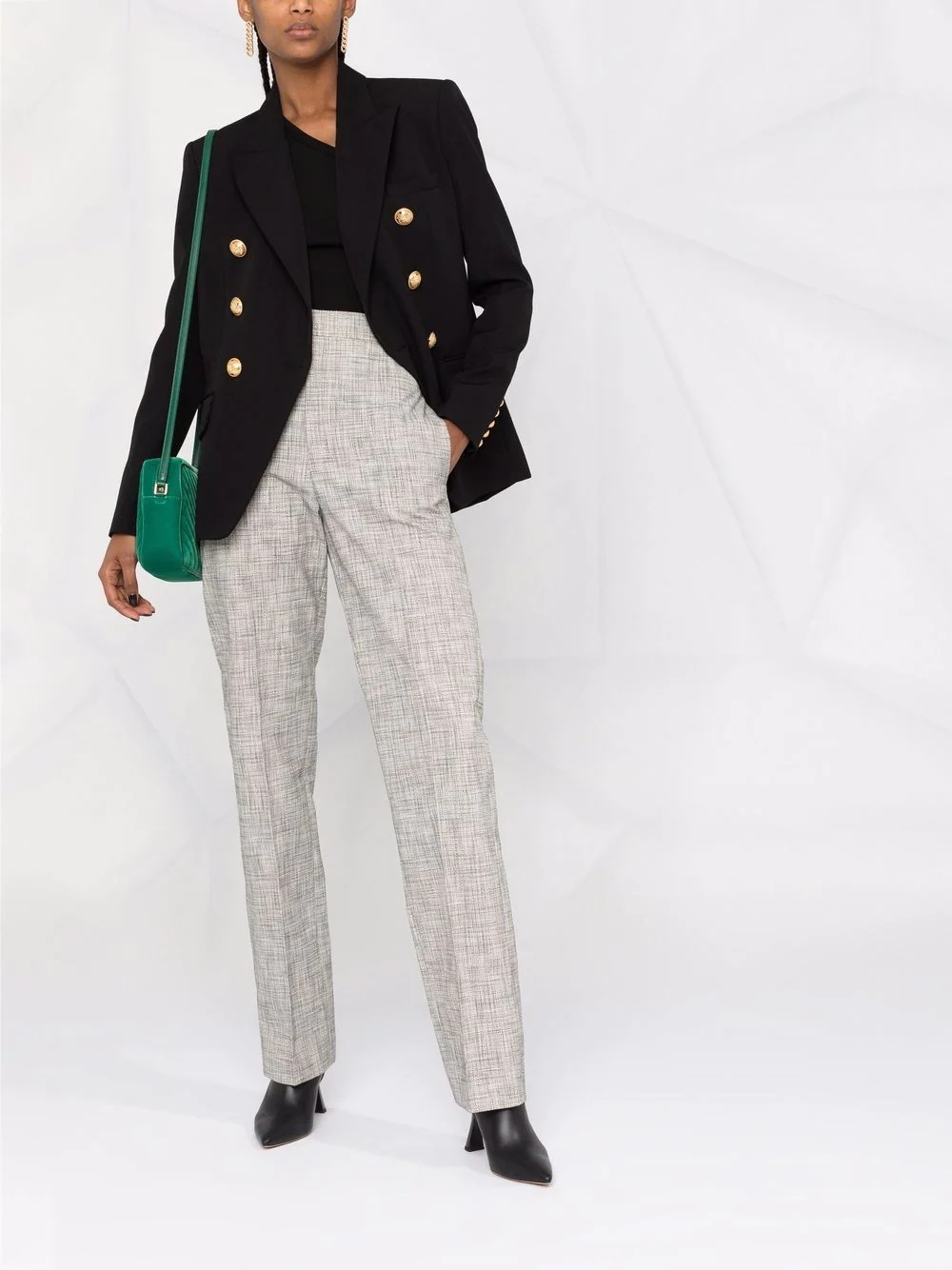 Lirokia high-waisted tailored trousers - 2