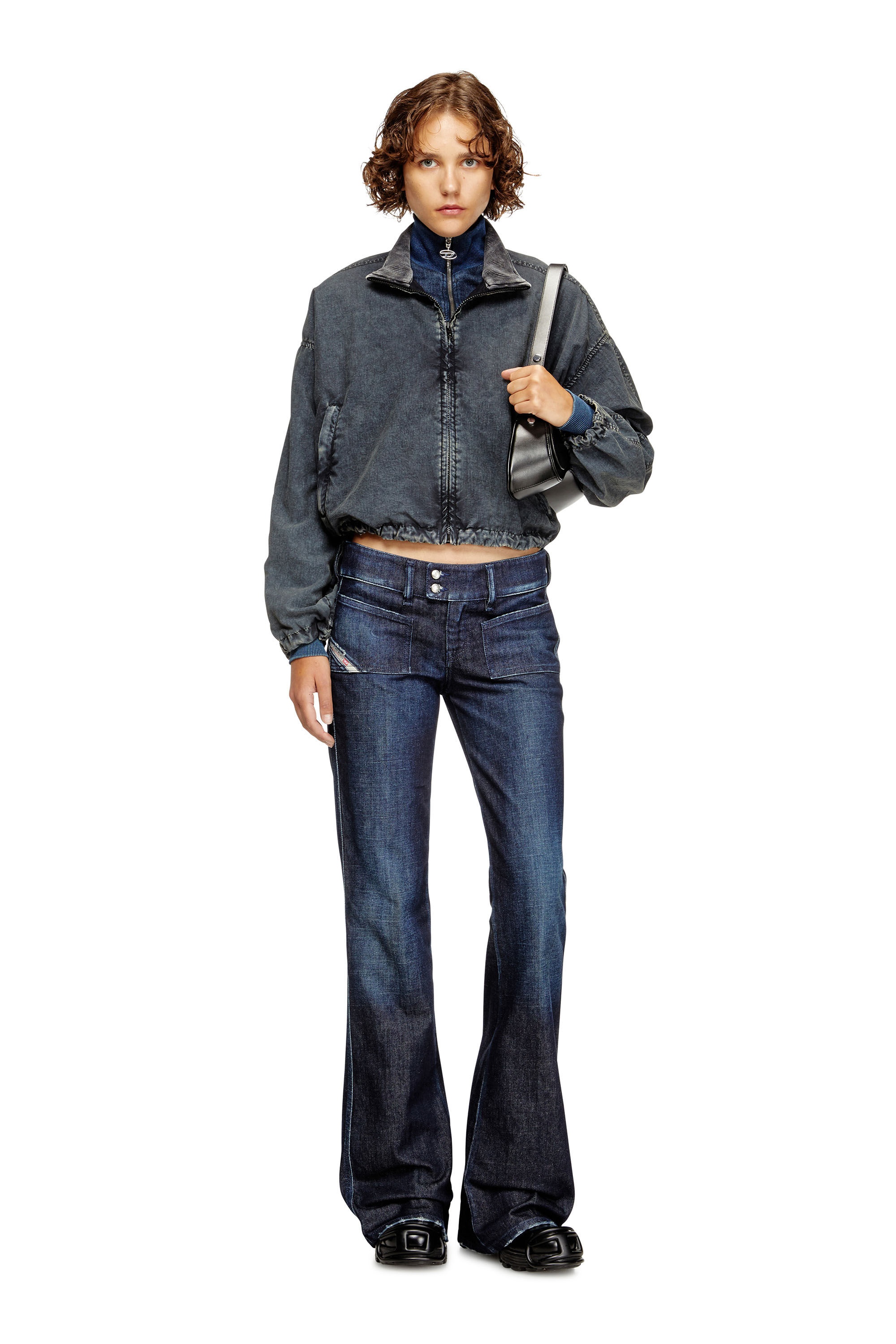 BOOTCUT JEANS D-HUSH 09M19 - 2