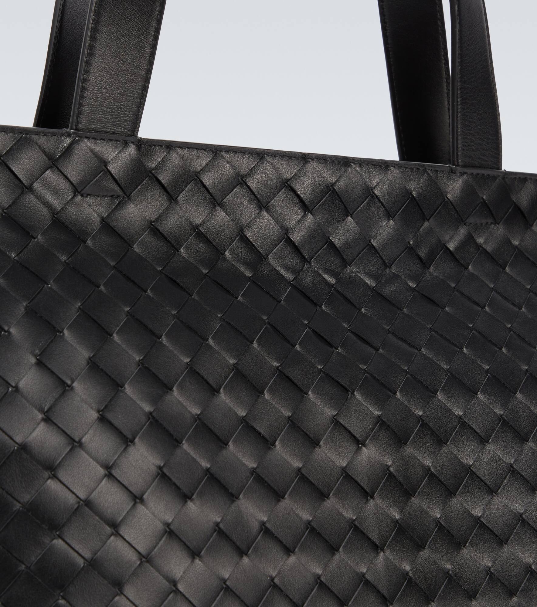 Intrecciato Small leather tote bag - 6