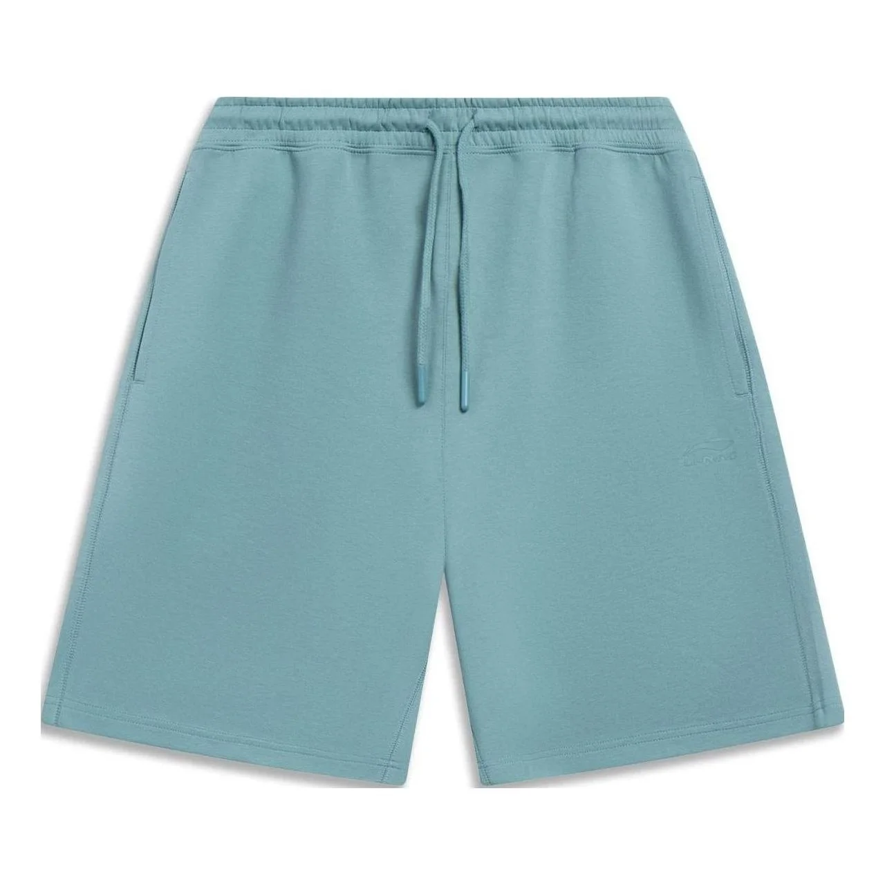 Li-Ning Chinese Color Label Logo Shorts 'Teal' AKST079-6 - 1