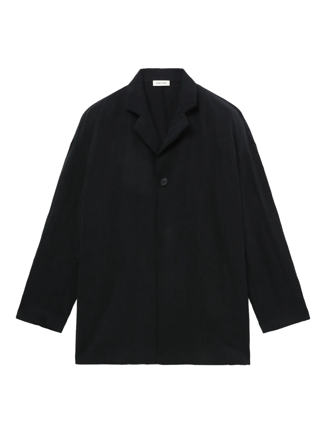 Unlined Relaxed Blazer - 1