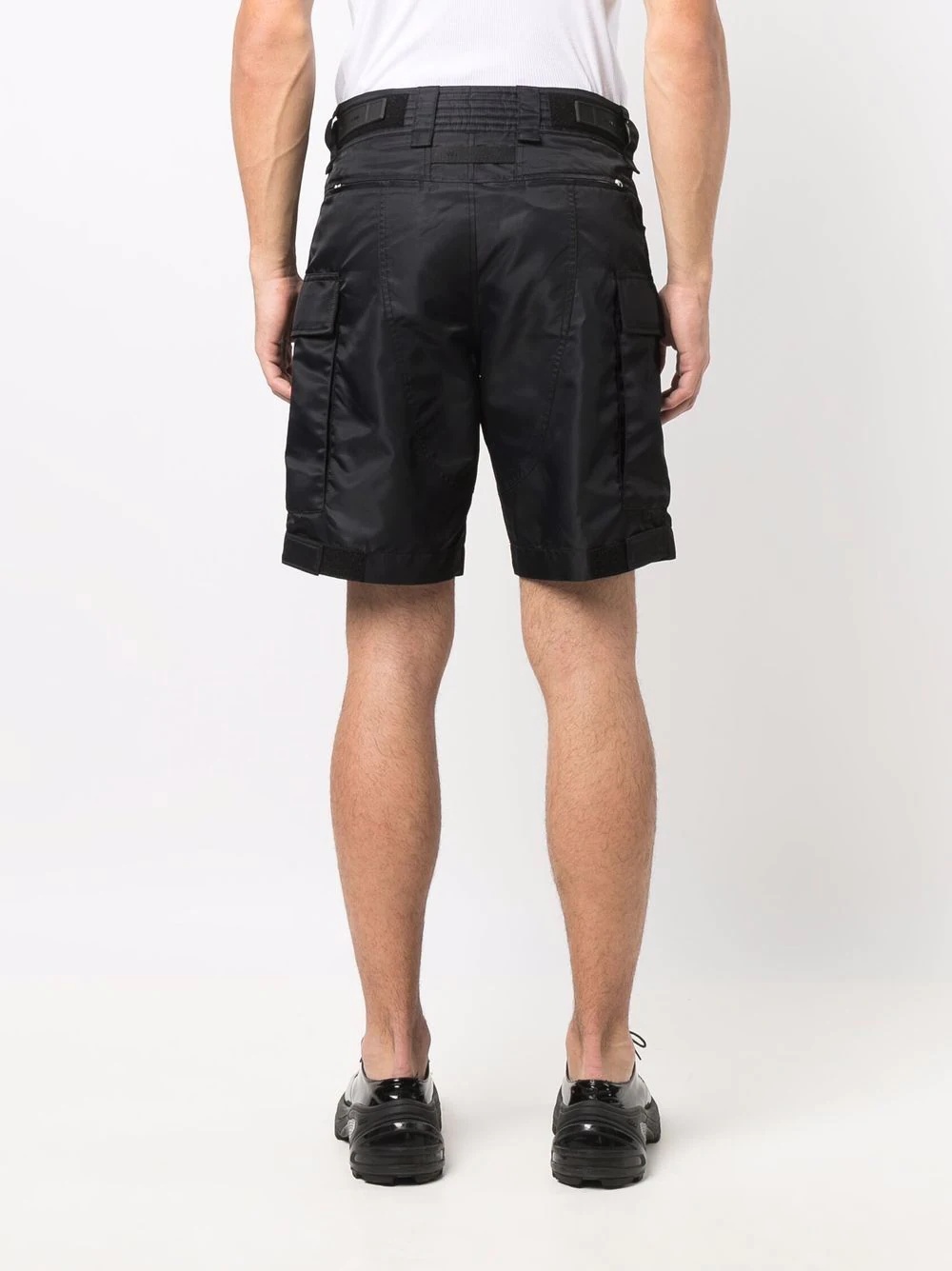 clip-logo cargo shorts - 4