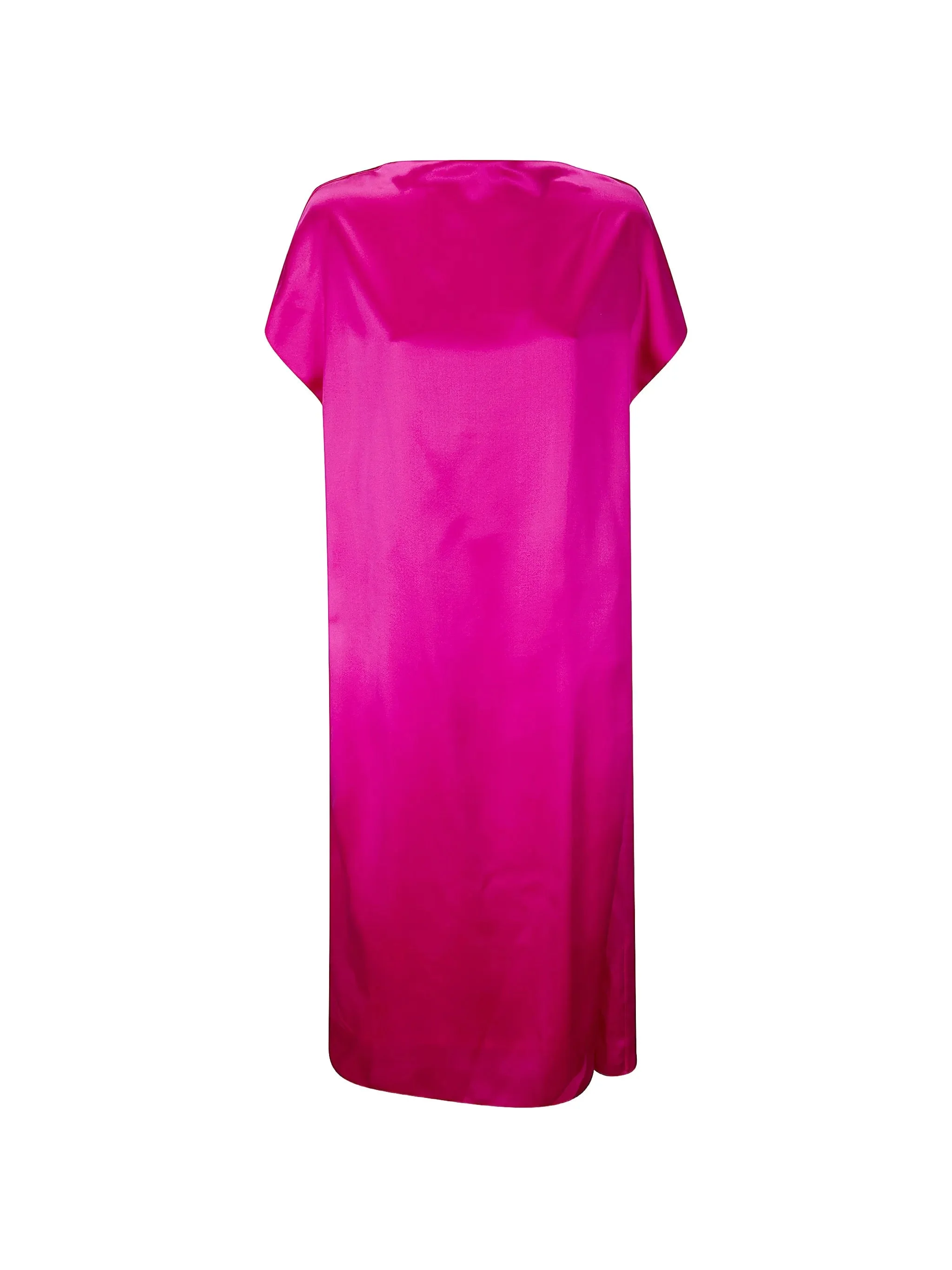 V-neck midi dress - 1