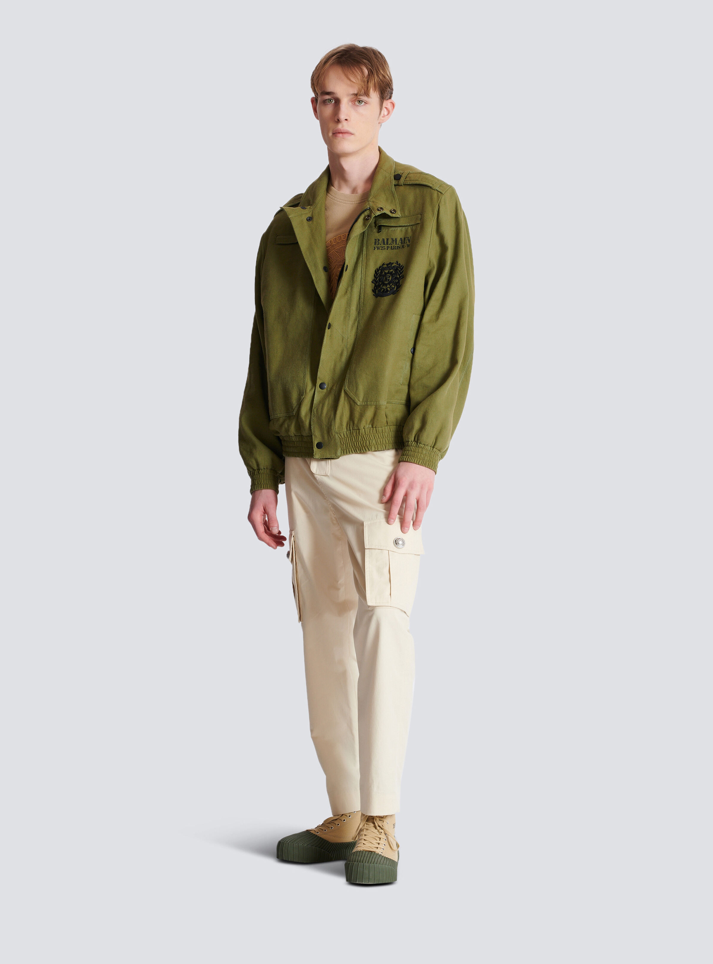 Embroidered Balmain Médaille T-shirt - 2