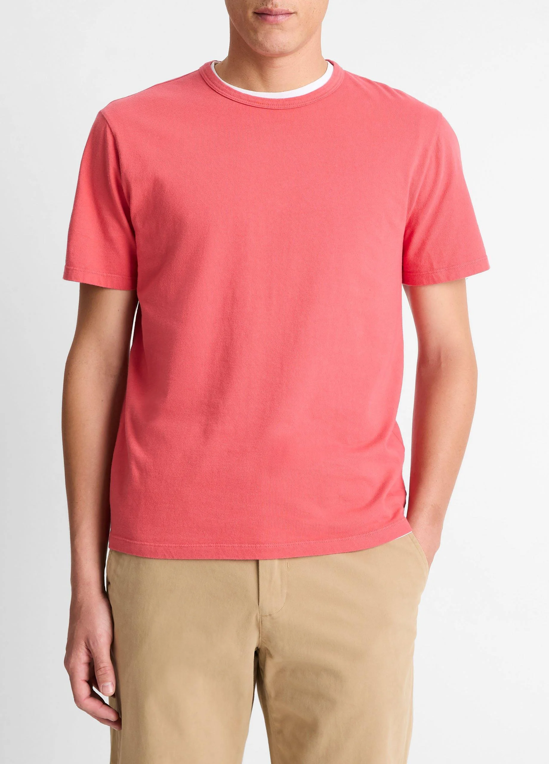 Garment Dye Cotton T-Shirt - 1