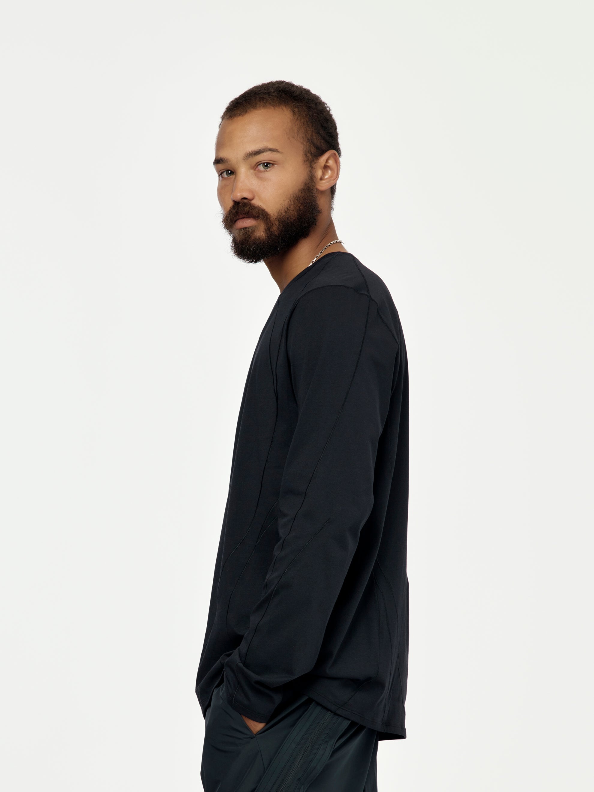 7.0 LONG SLEEVE CENTER (BLACK) - 3