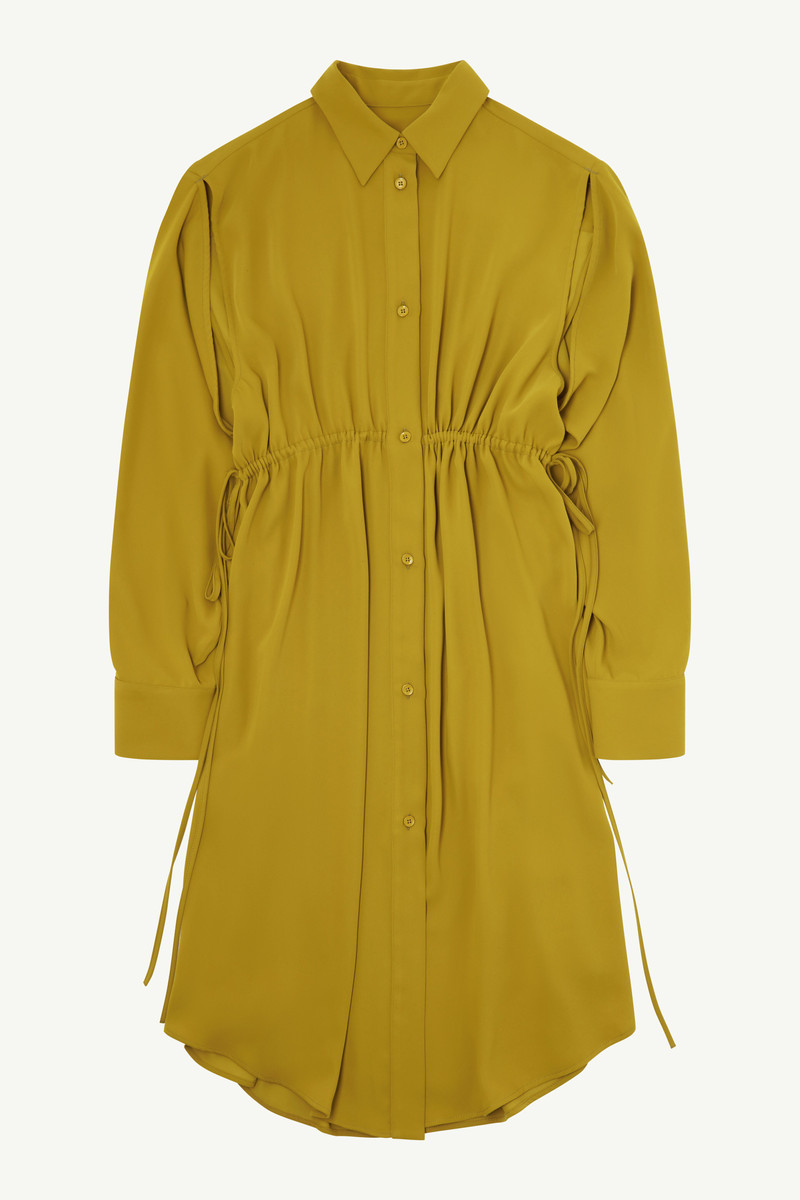Fluid shirt dress 1