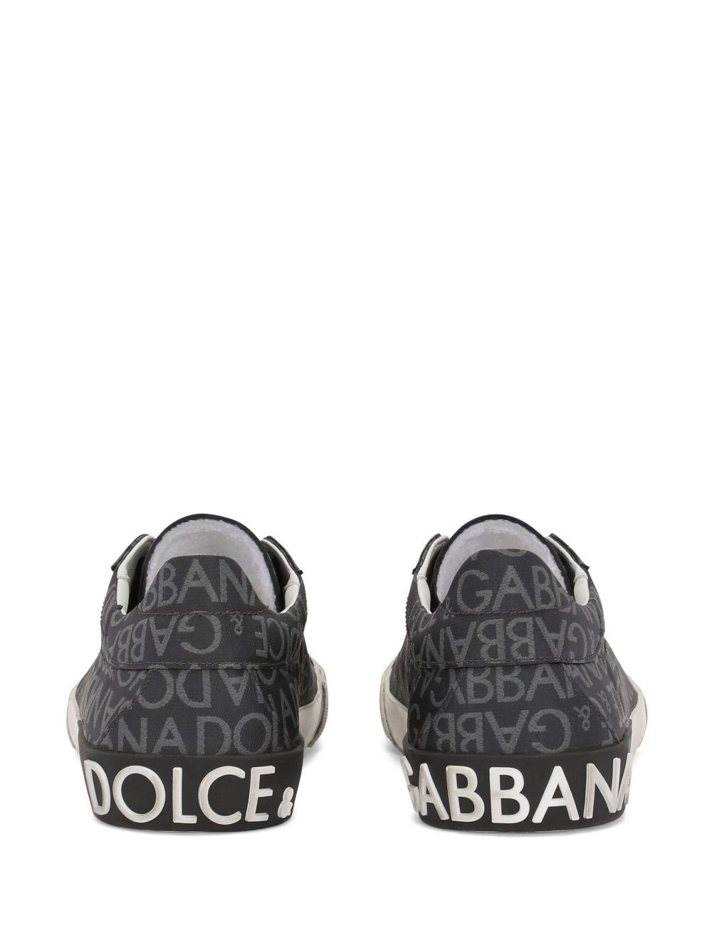 Portofino logo-print sneakers - 3