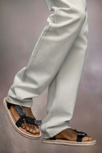 Maison Margiela Patchwork canvas hiking sandals | REVERSIBLE